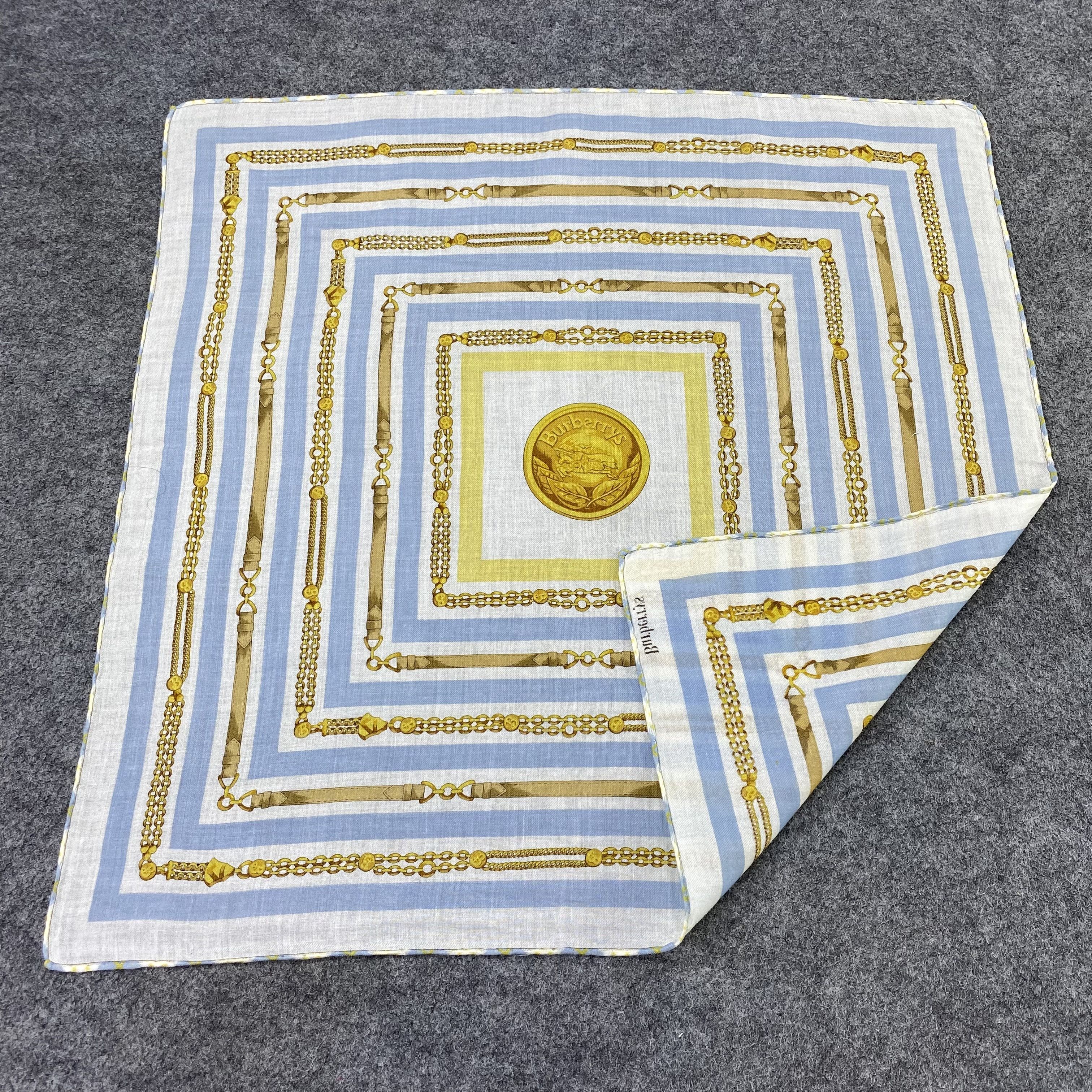 Burberry Burberry Handkerchief Neckerchief Bandana-B1785 Size ONE SIZE - 5 Thumbnail