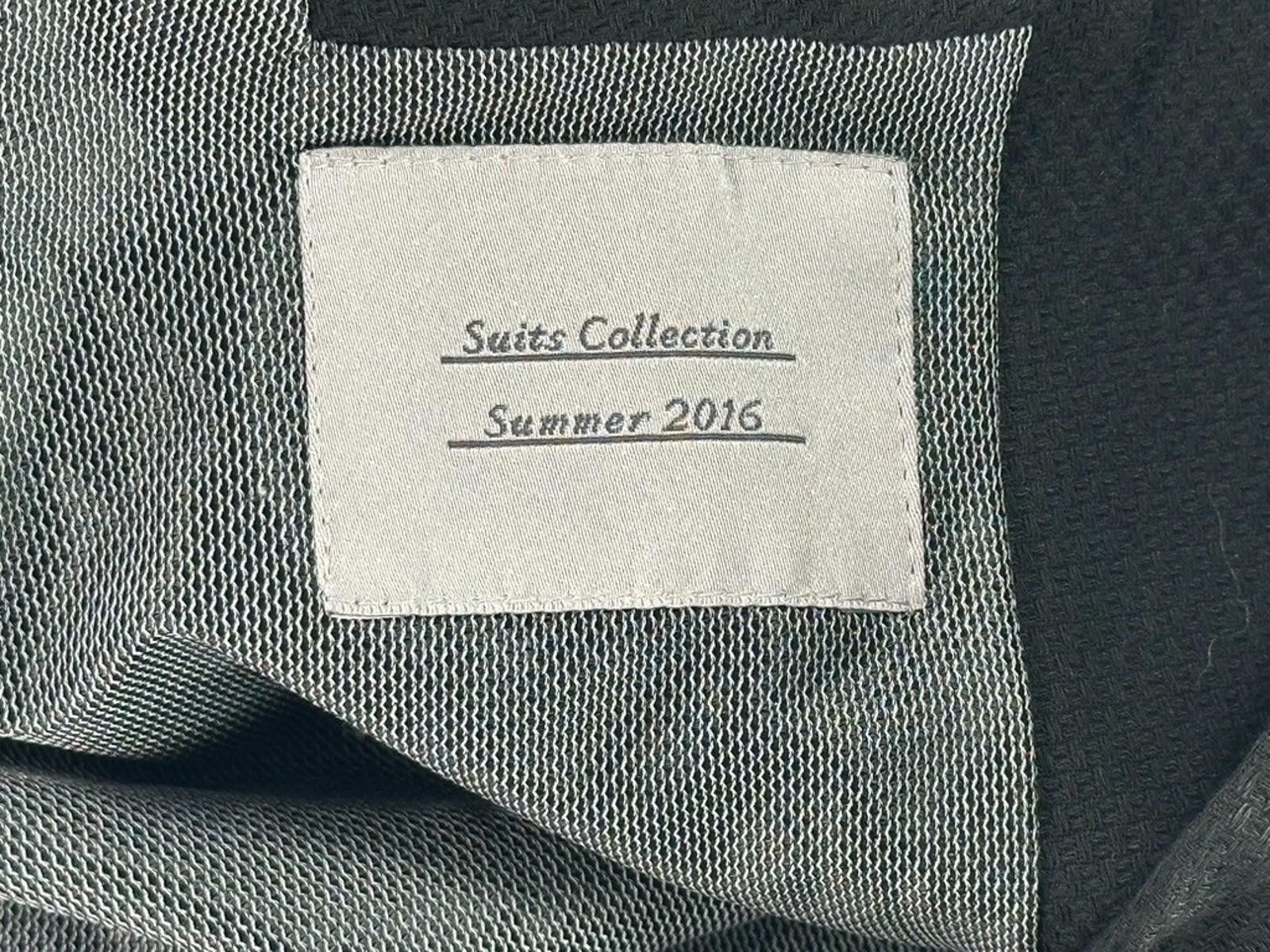 Designer Zara Man Men's 42 Gray Suits Collection 2016 Suit Jacket Size 42R - 9 Thumbnail