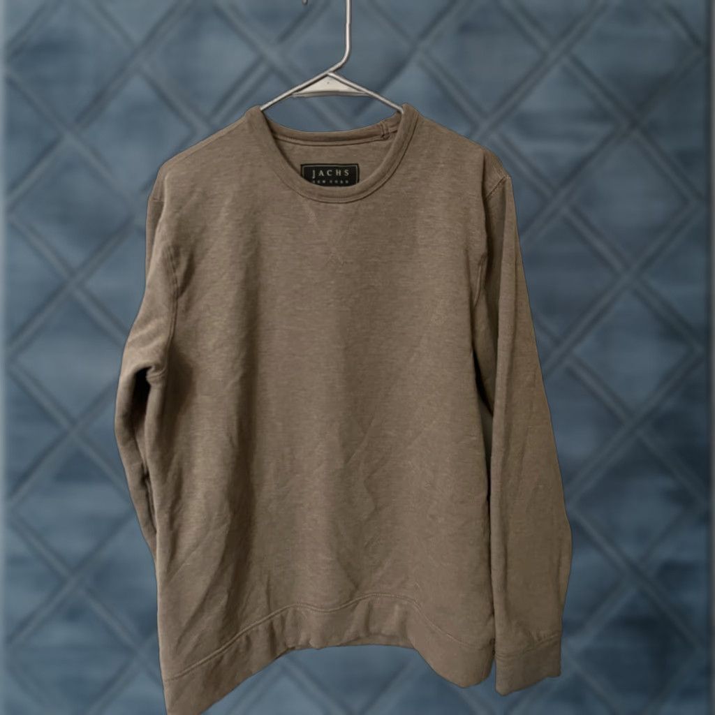 Vintage JACHS New York Fleece Sweatshirt Mens Crew Neck Pullover Medium Gray) Size US M / EU 48-50 / 2 - 1 Thumbnail