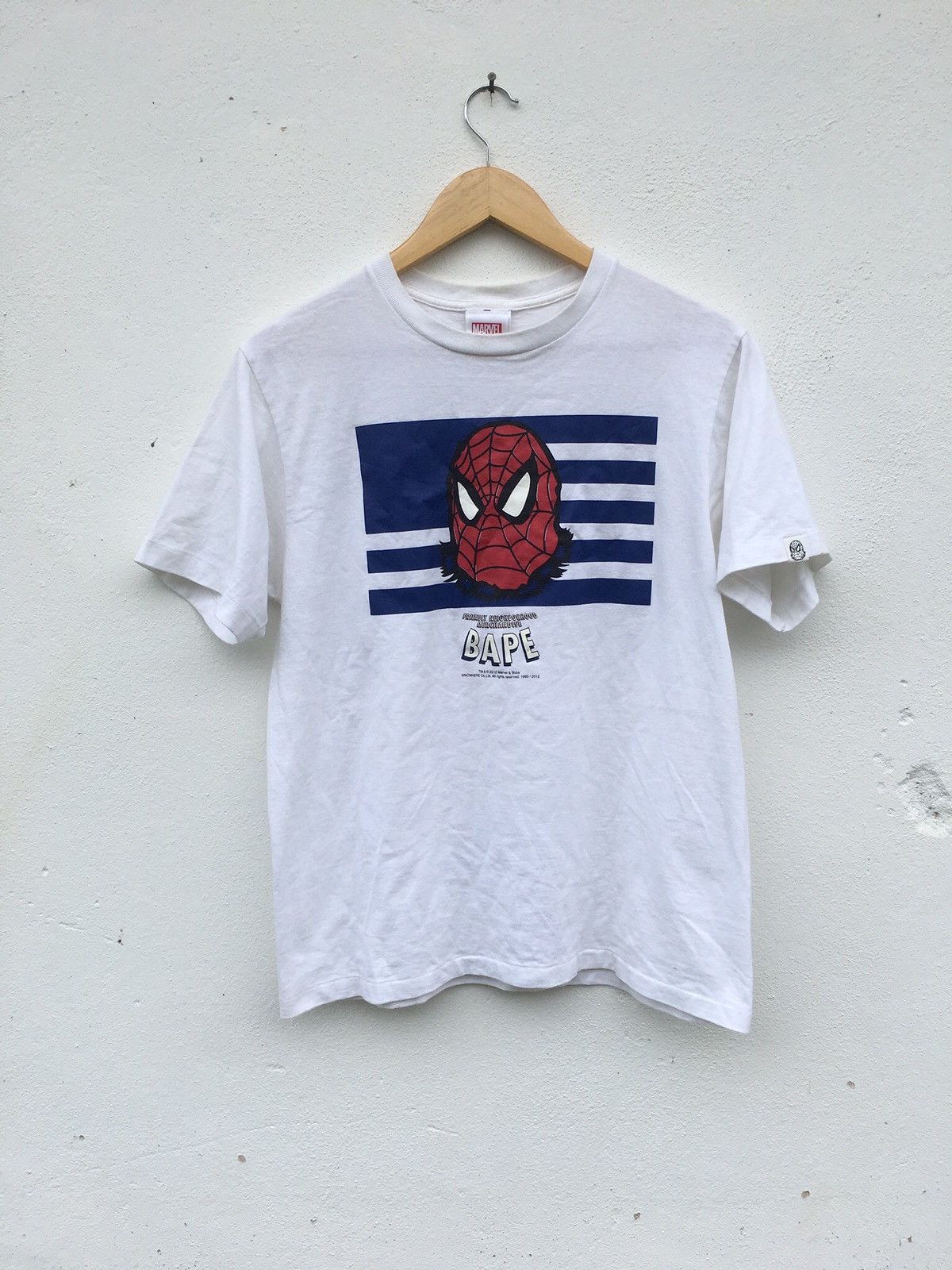 Bape Bape x Marvel Amazing Spider-Man Tee Size US M / EU 48-50 / 2 - 1 Thumbnail