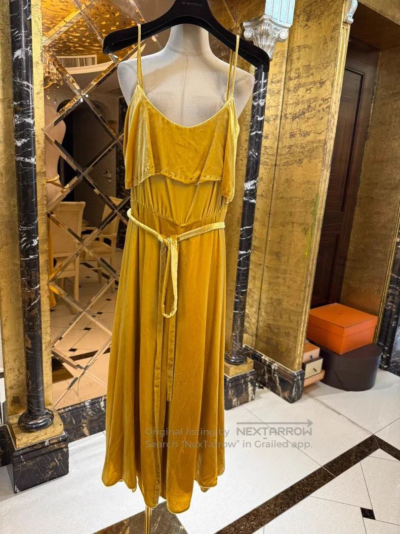 Valentino Valentino Velvet-inlaid glitter and diamond dress Size M / US 6-8 / IT 42-44 - 3 Thumbnail