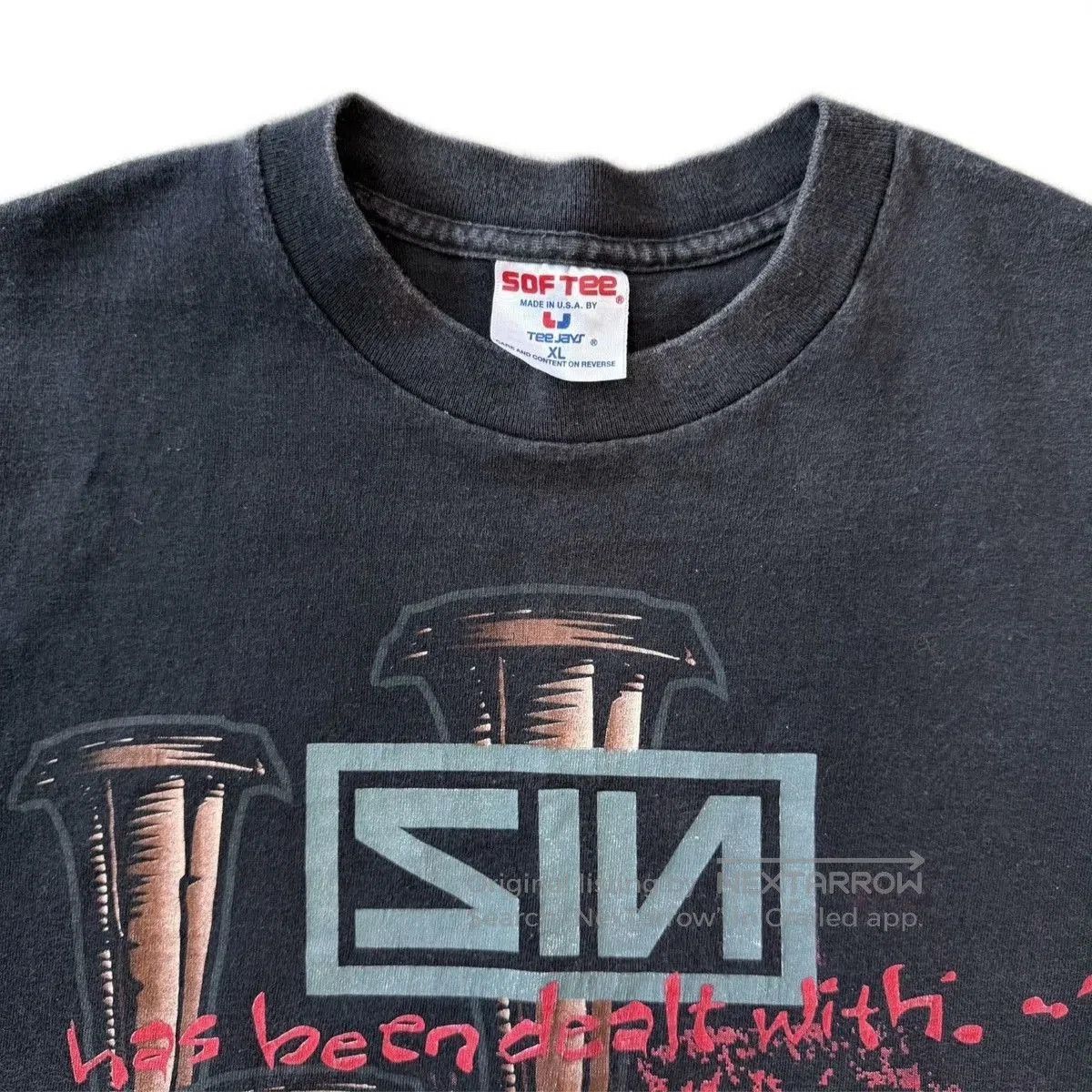 Vintage Nine Inch Nails 1994 Vintage Tour T. Size US M / EU 48-50 / 2 - 3 Thumbnail
