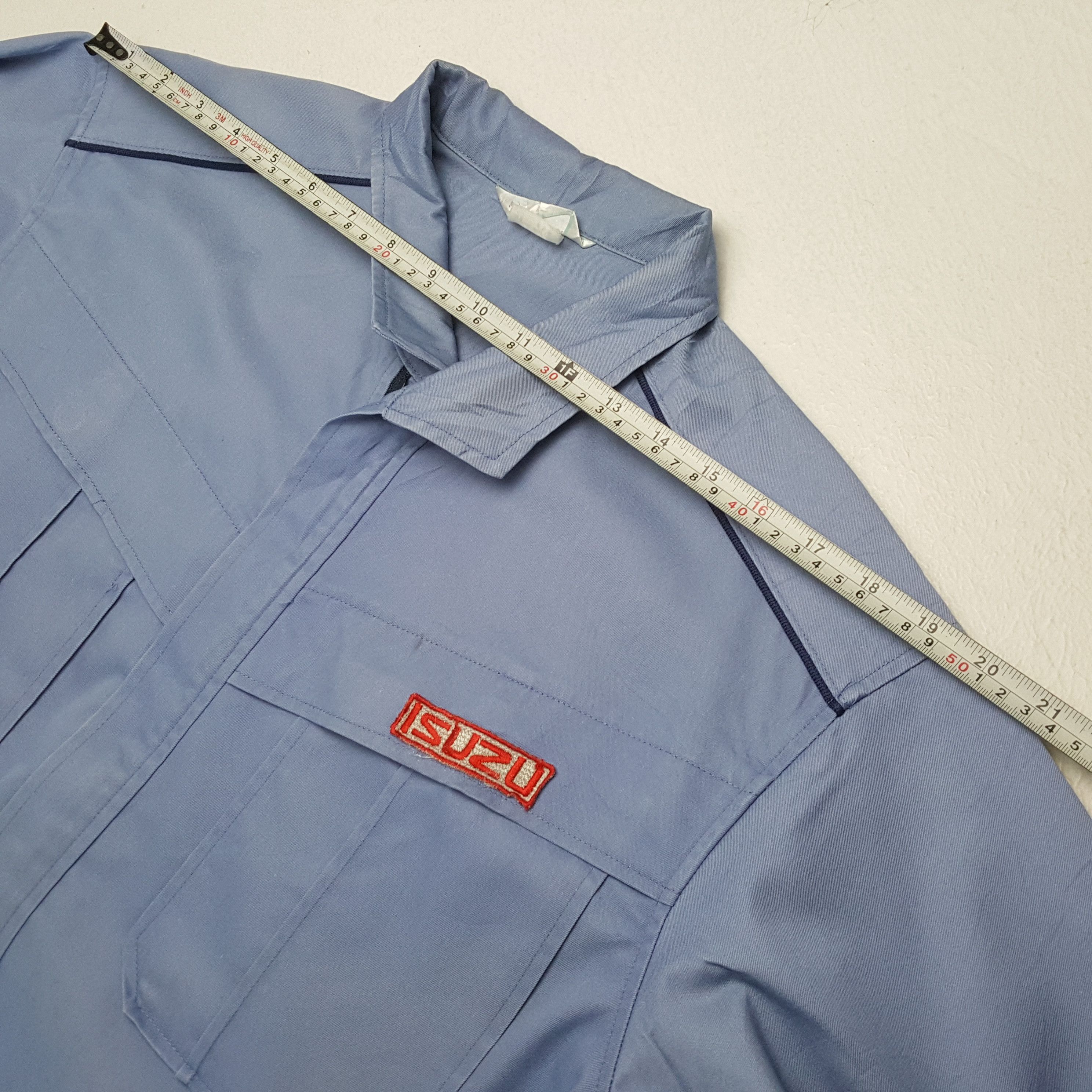 Japanese Brand × Vintage Vintage ISUZU Japanese Brand Motorsports Crew Jacket Size US L / EU 52-54 / 3 - 4 Thumbnail