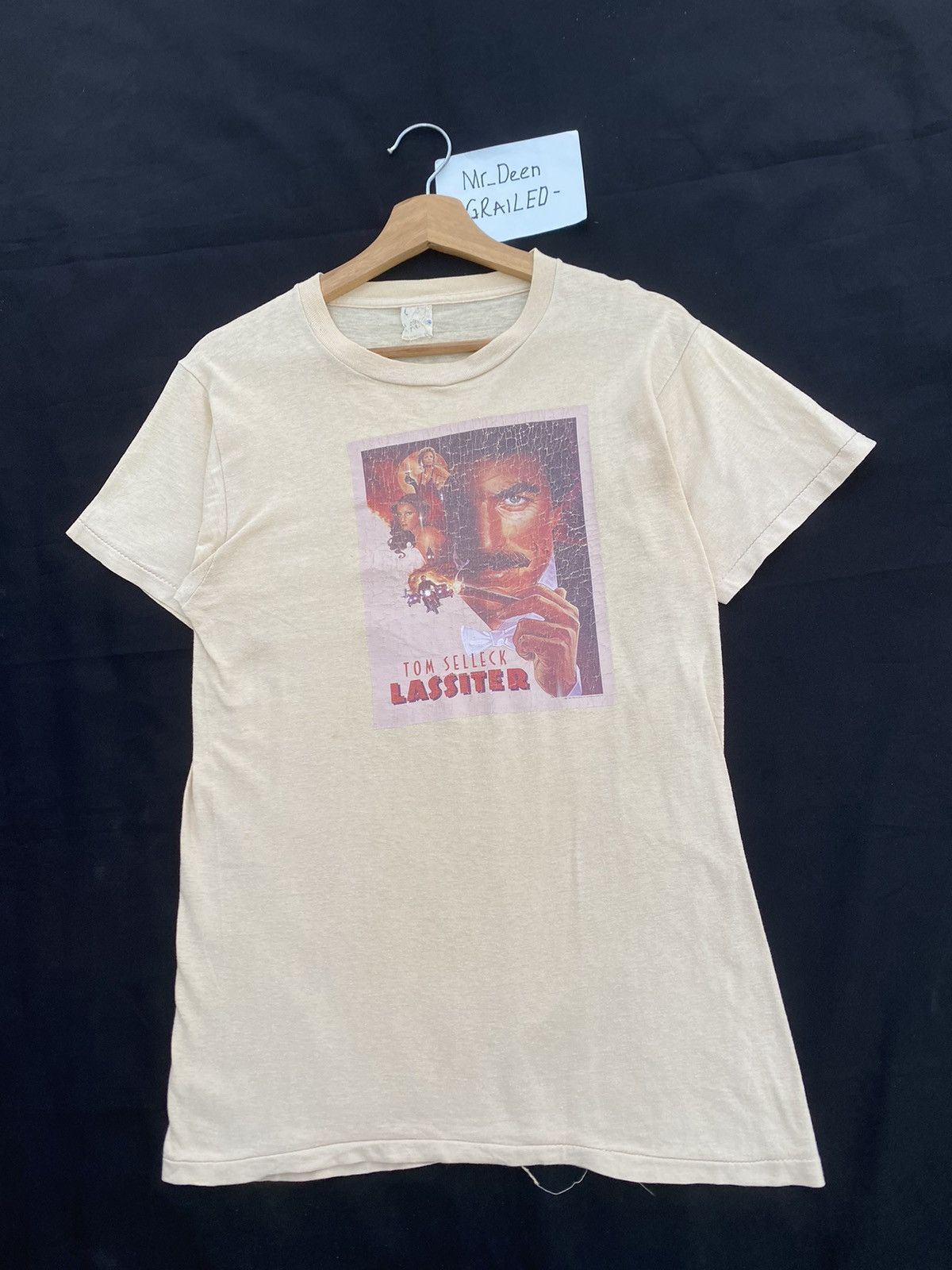 Vintage Vtg 80s Tom Selleck Lassiter “The Magnificent Thief “ Tee Size US S / EU 44-46 / 1 - 4 Thumbnail