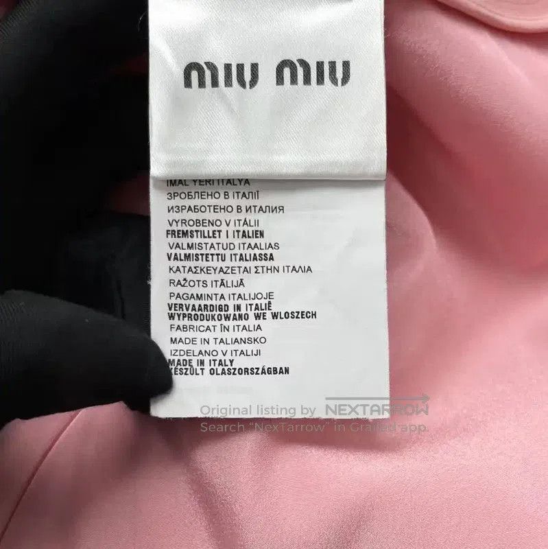 Miu Miu Miu Miu Pink A. Size 26" / US 2 / IT 38 - 4 Thumbnail