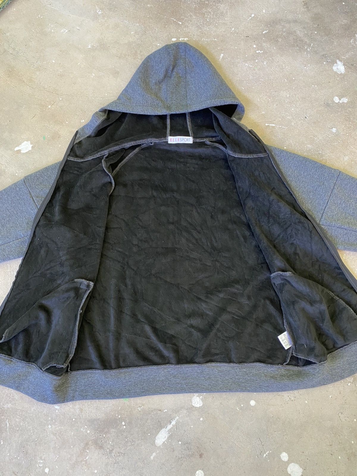Japanese Brand Elle Sport Paris Thumb Hole Zip Hoodie Women Size M / US 6-8 / IT 42-44 - 8 Thumbnail