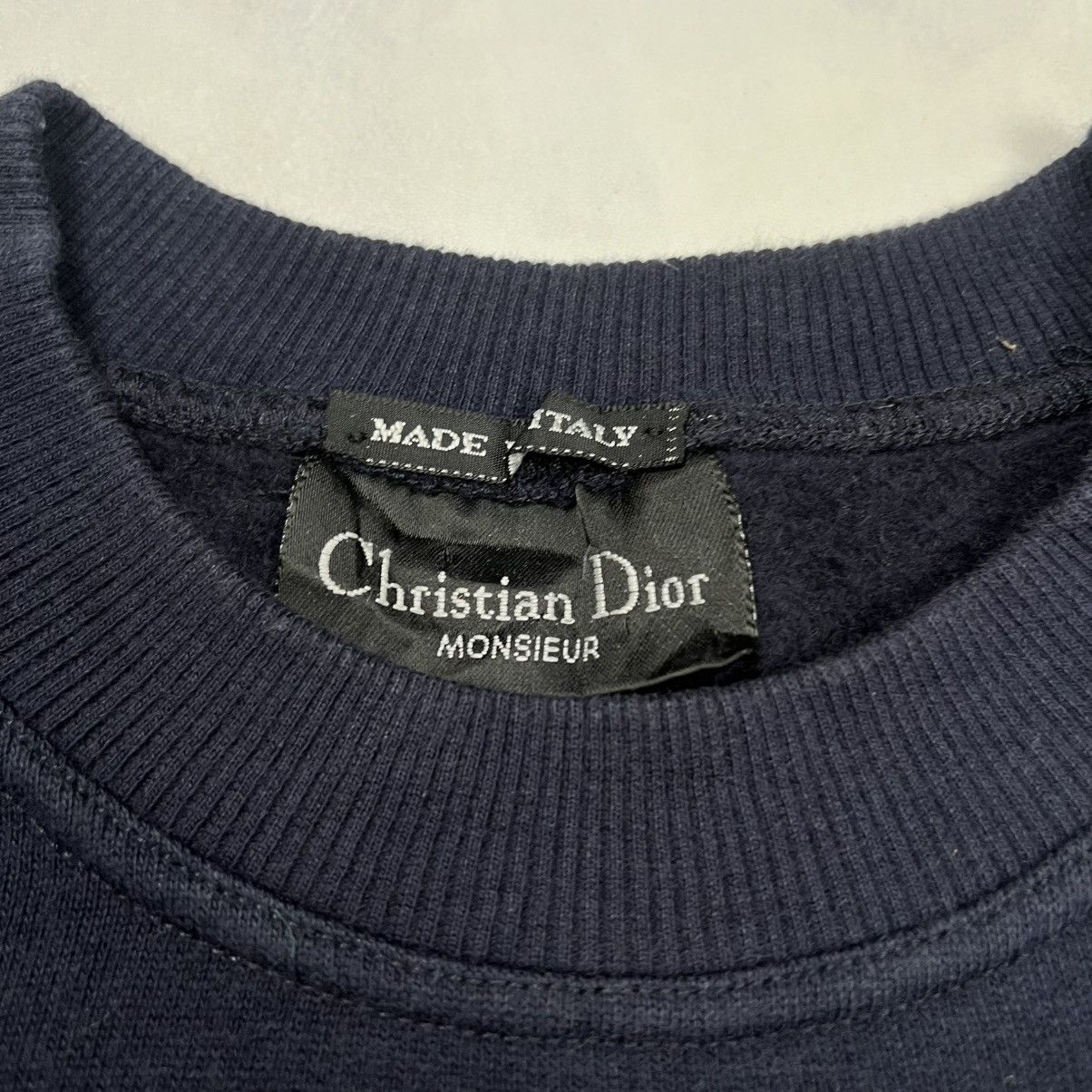 Christian Dior Monsieur Vtg Christian Dior Small Logo Seweater Size US L / EU 52-54 / 3 - 5 Thumbnail