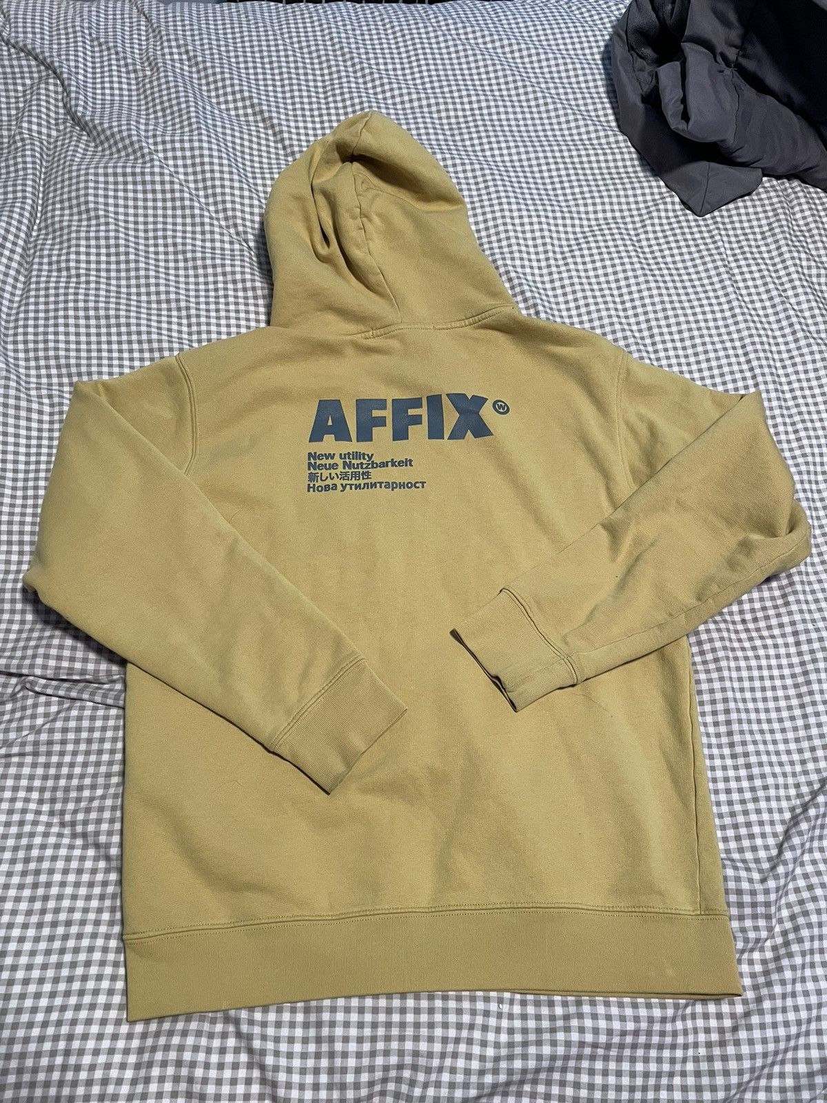 AFFXWRKS Affix Works sulfur yellow hoodie Size US M / EU 48-50 / 2 - 2 Thumbnail