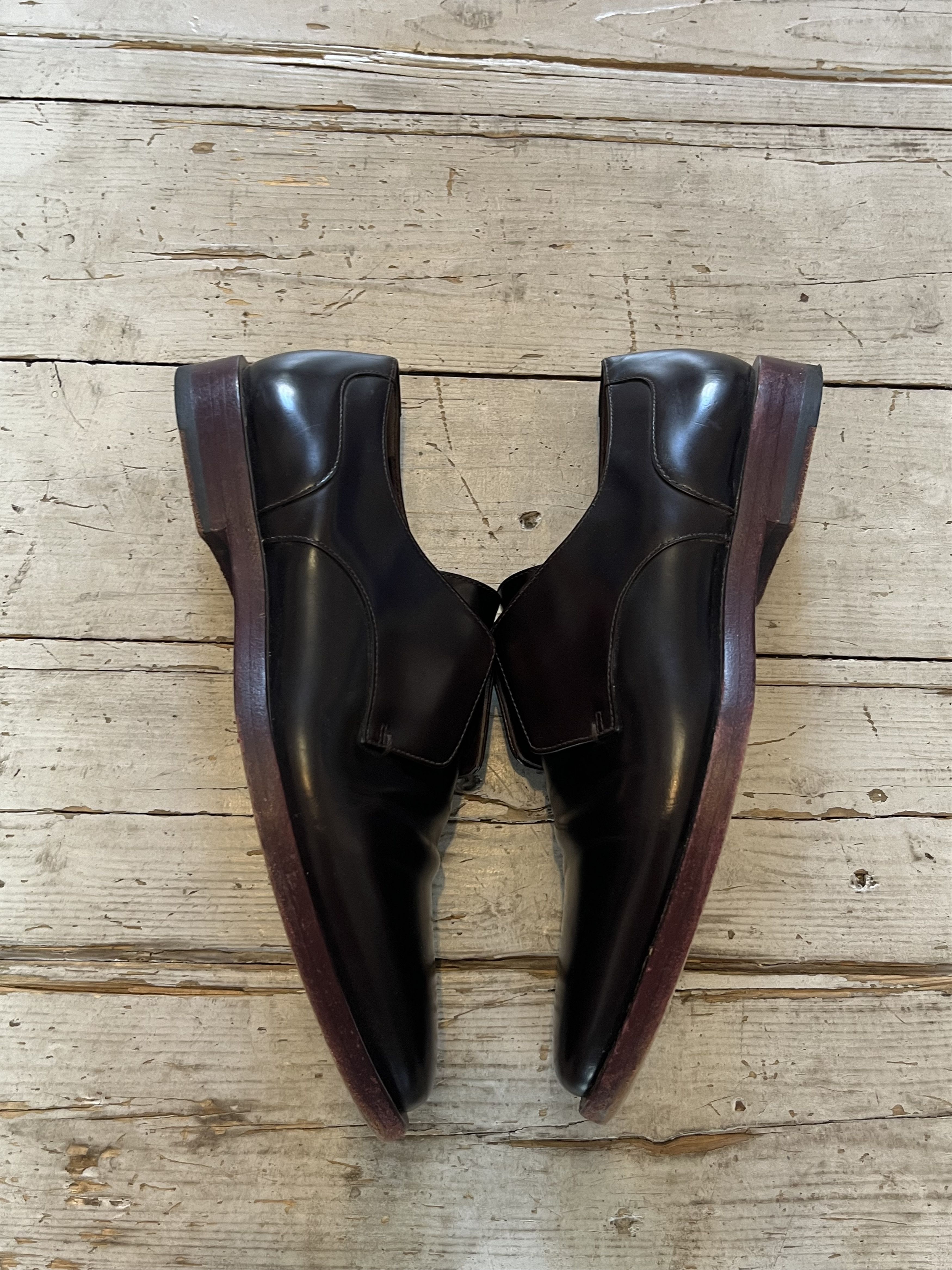 Jil Sander × Raf Simons Jil Sander x Raf Simons Cherry Red Leather Shoes Size US 8.5 / IT 38.5 - 4 Thumbnail