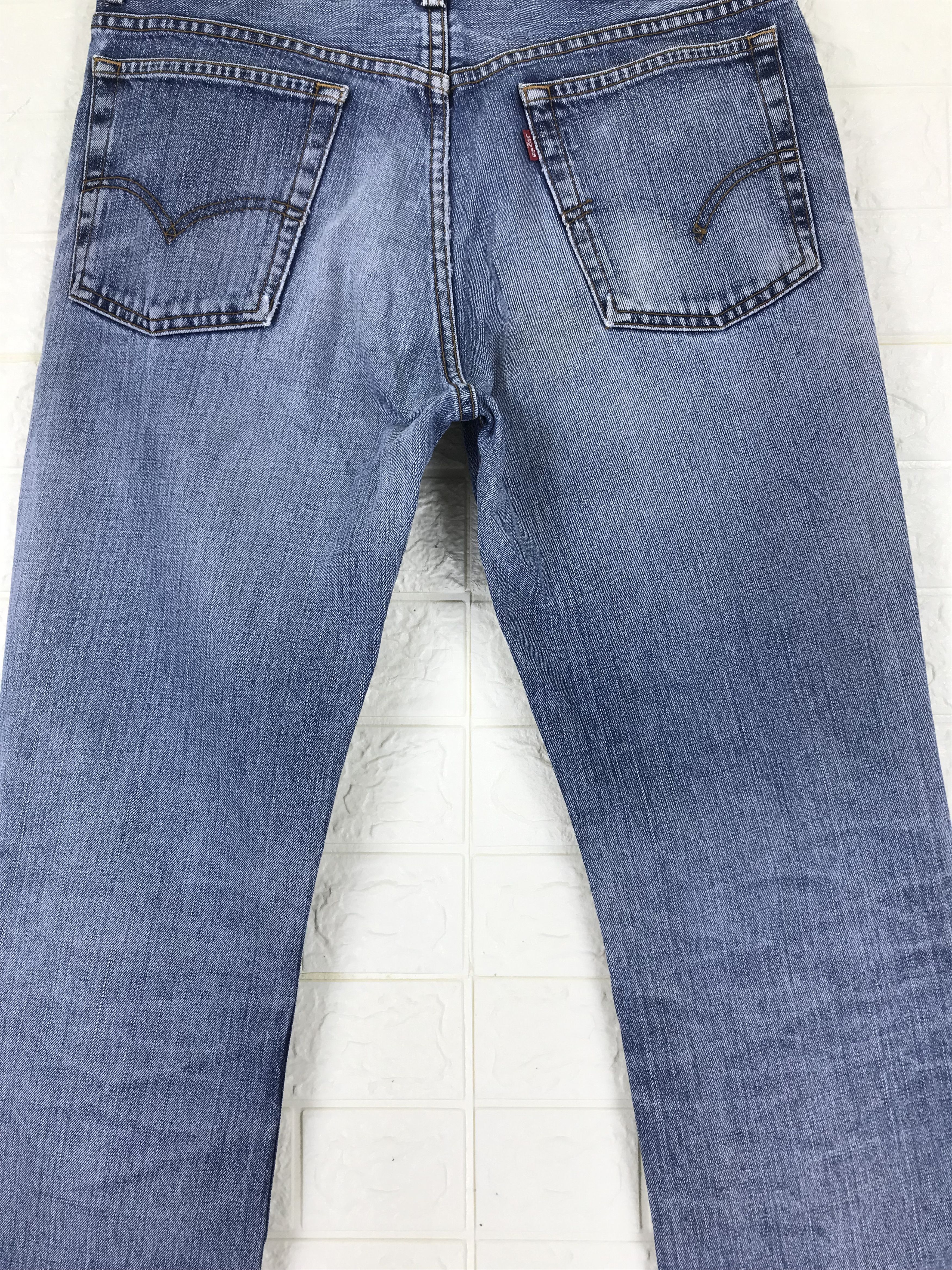 Levi's Vintage Levi's 517 Flare Jeans Distressed Denim Size US 32 / EU 48 - 7 Thumbnail