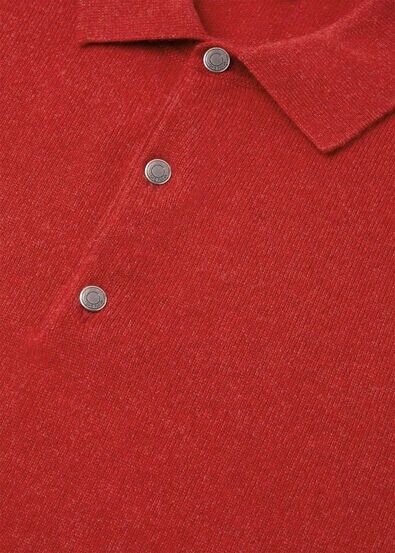 Loro Piana os11x0226 FAO9748 Classic Polo Shirt in Fiery Aura Melange Size US S / EU 44-46 / 1 - 7 Thumbnail