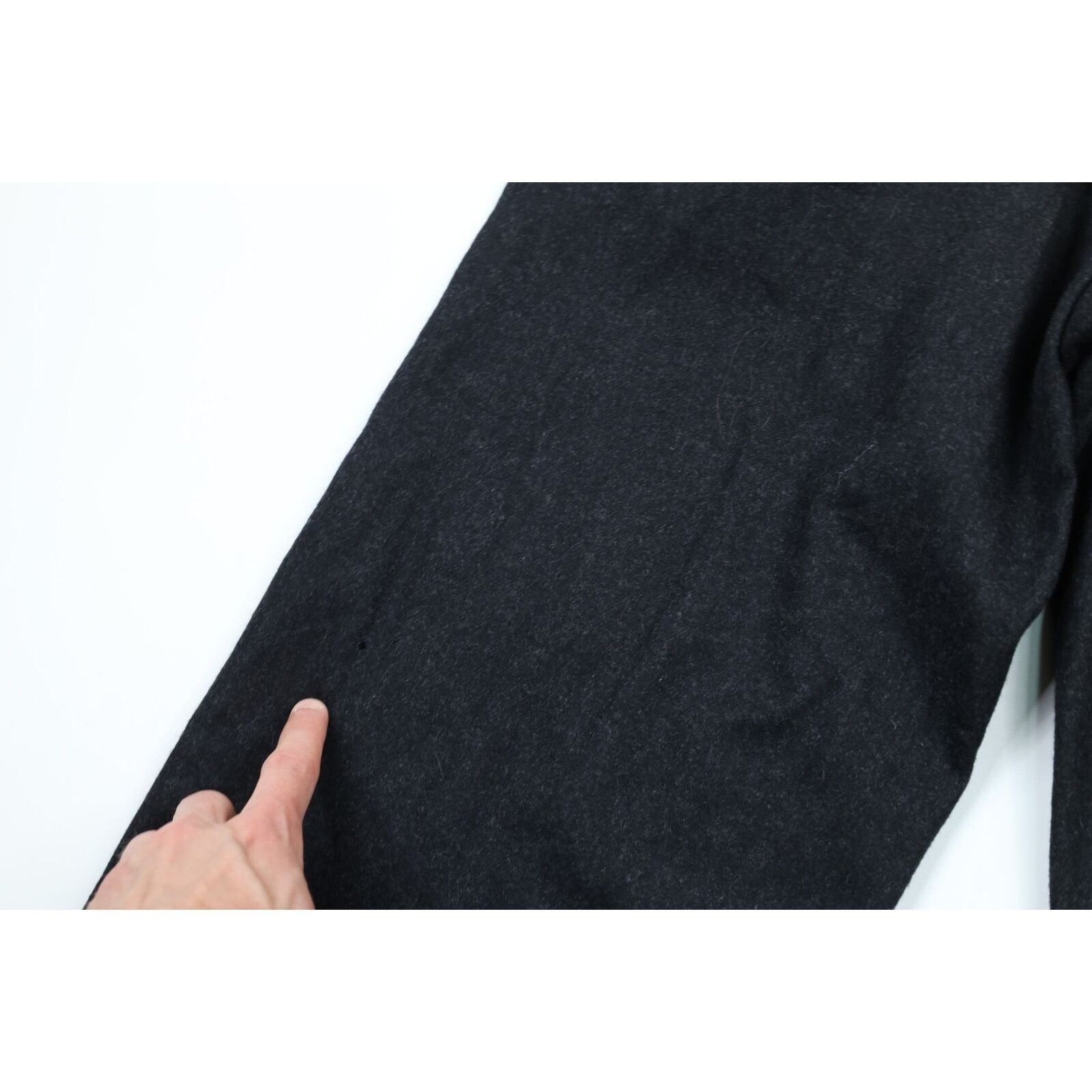 Vintage Vintage 30s Heavyweight Wool Pleated Cuffed Wide Leg Pants Size US 30 / EU 46 - 17 Thumbnail