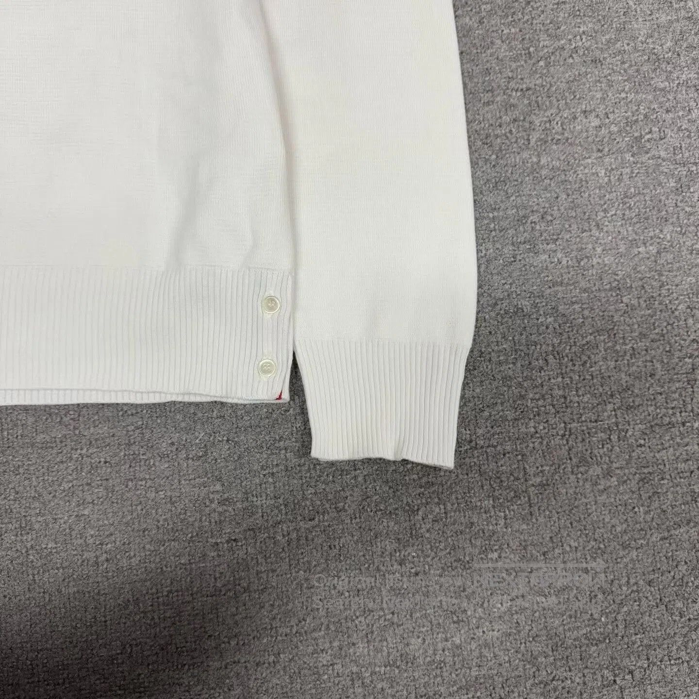 Thom Browne thom browne striped knit sweater in white. Size US M / EU 48-50 / 2 - 4 Thumbnail