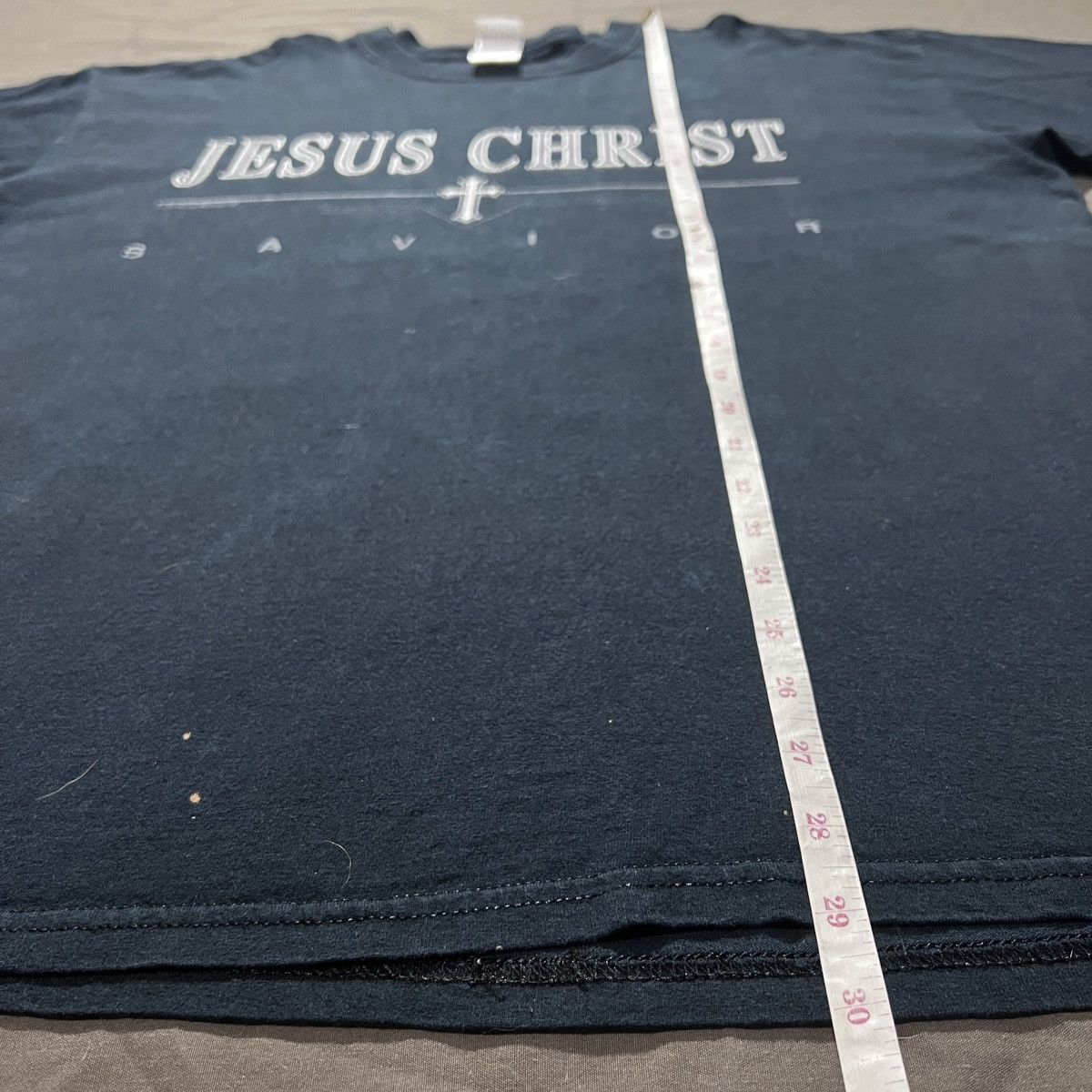 Vintage Vintage Y2K JESUS CHRIST Bible Holy God Promo Tee Faded XL Size US XL / EU 56 / 4 - 11 Thumbnail