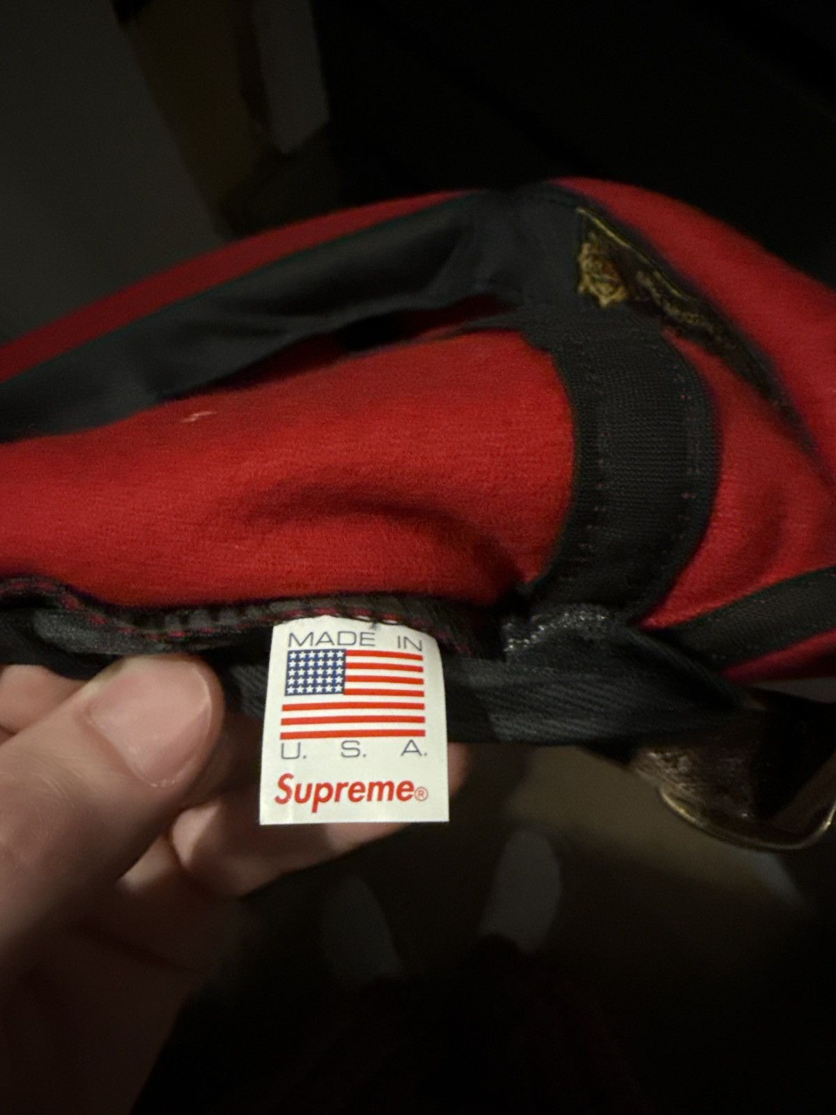 Supreme Supreme Box Logo Wool red beanie Size ONE SIZE - 7 Thumbnail