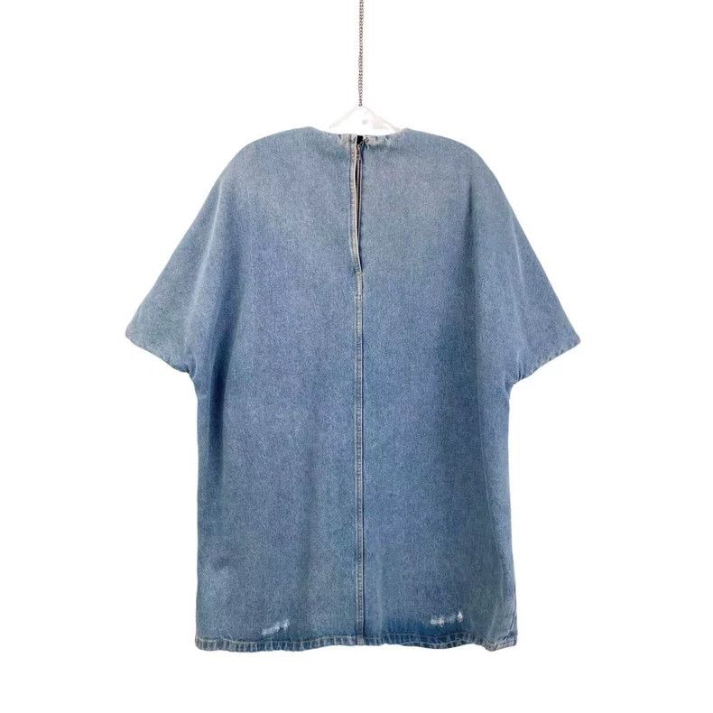 Prada Prada Triangle denim dress Size XS / US 0-2 / IT 36-38 - 2 Thumbnail