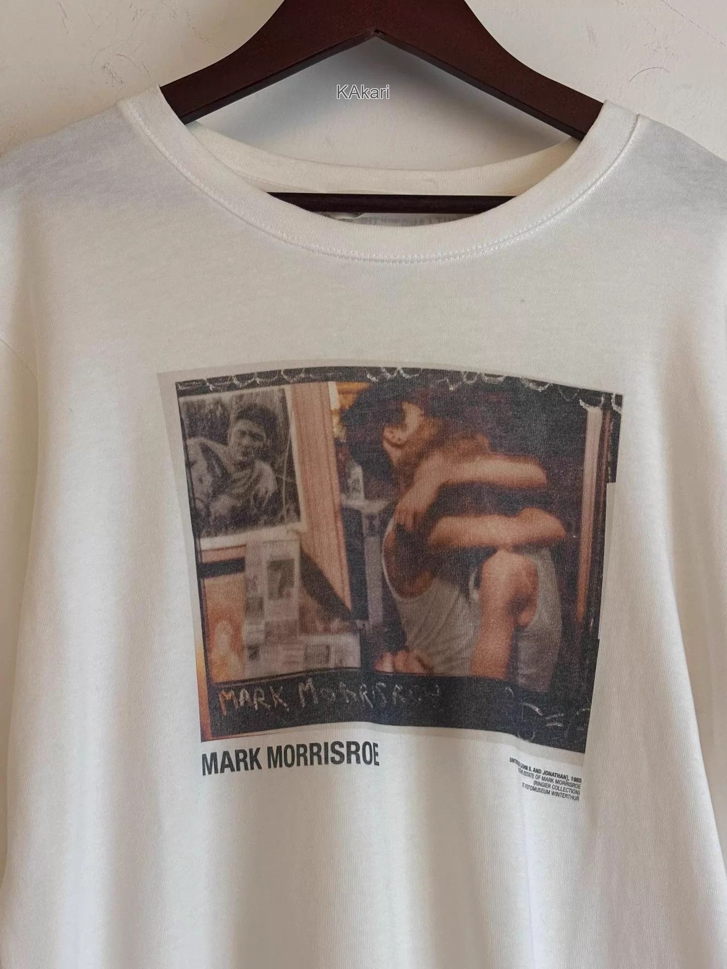 Helmut Lang White Long Sleeve Graphic Print Shirt Size US S / EU 44-46 / 1 - 2 Thumbnail