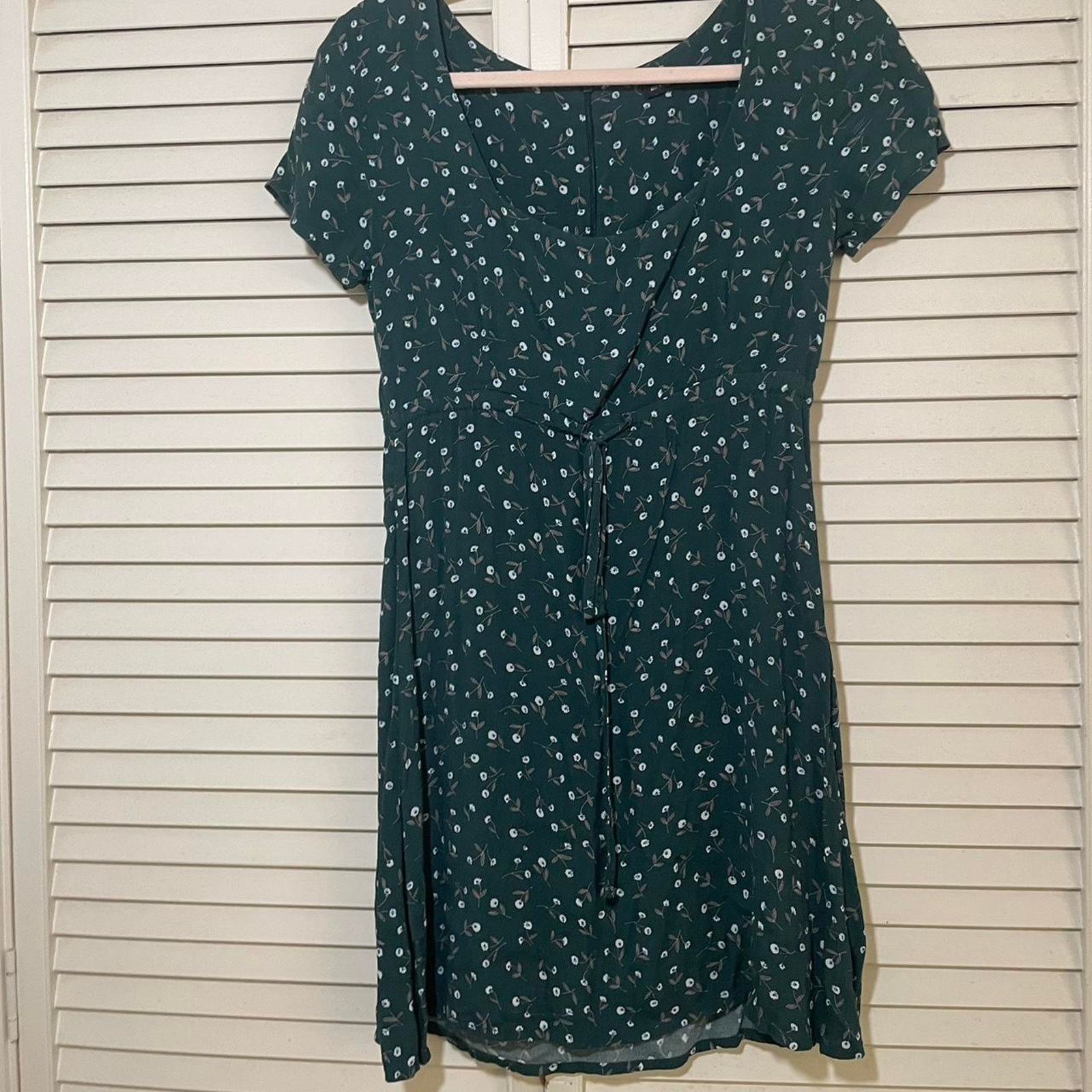 green brandy dress Brandy Henley Sweater Dress main image 0