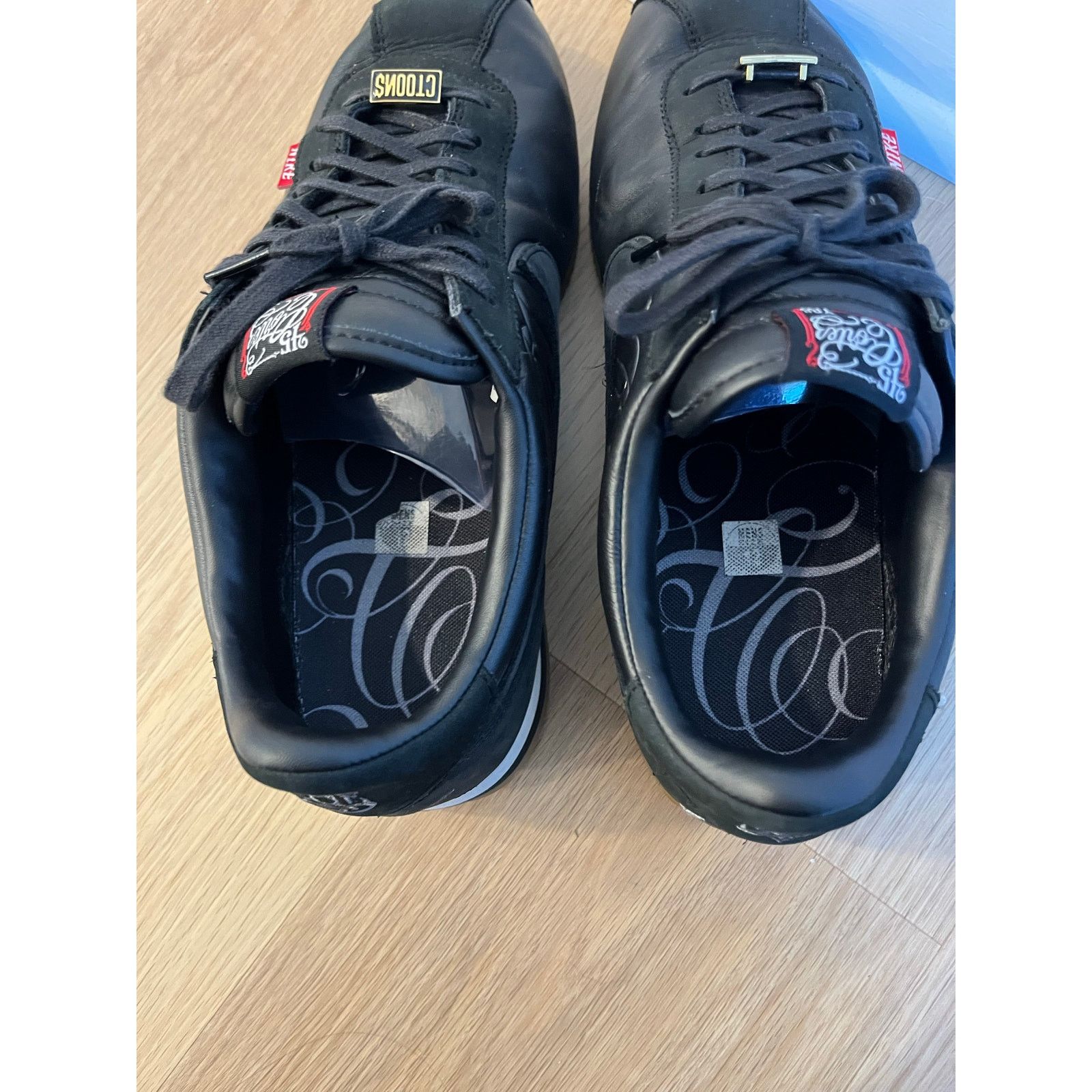 Nike Nike Cortez Mister Cartoon BlackLA tattoo US size 12 EUC Size US 12 / EU 45 - 6 Thumbnail