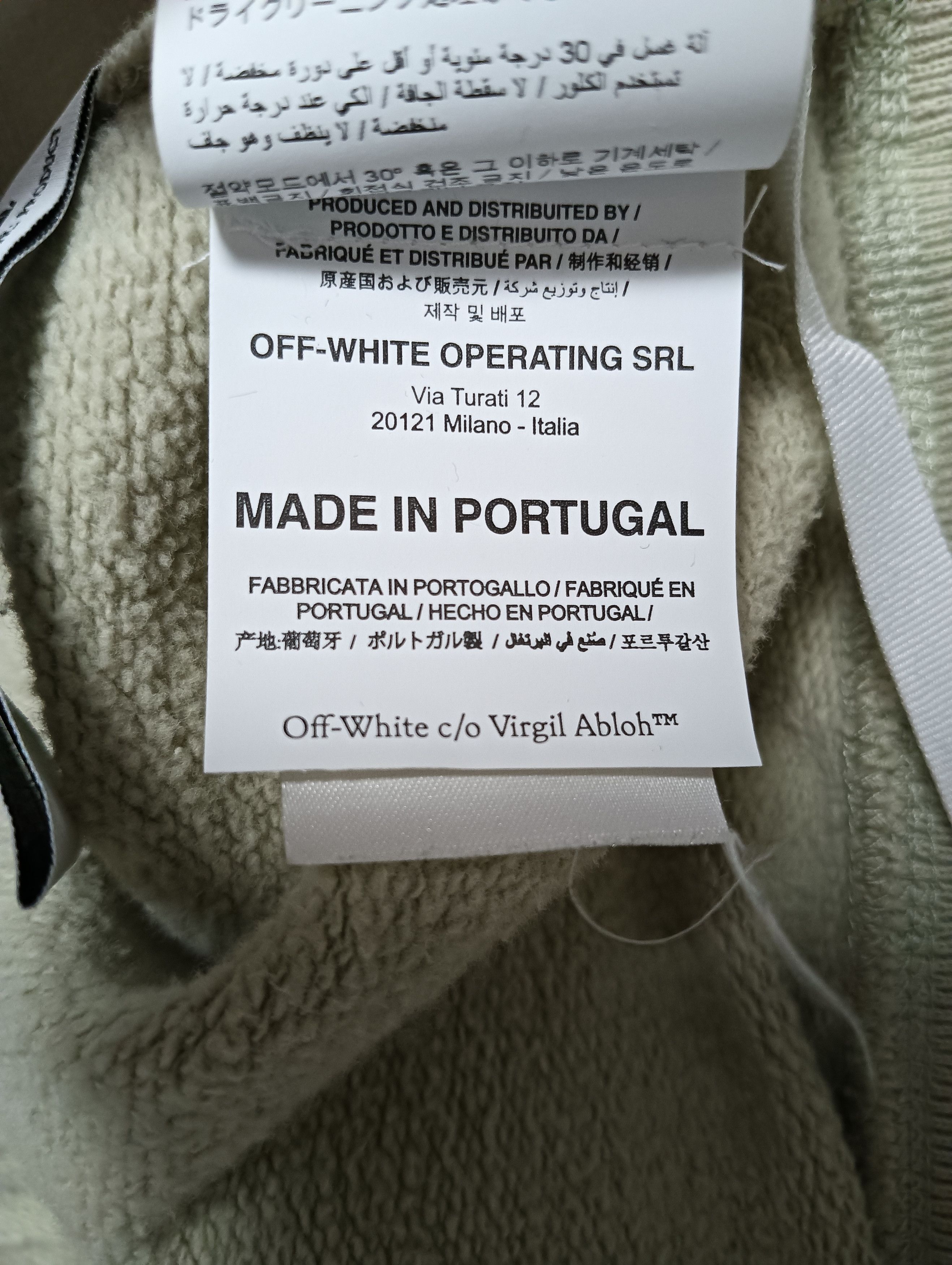 Off-White Hand Over Flatlock Hoodie Size US L / EU 52-54 / 3 - 7 Thumbnail
