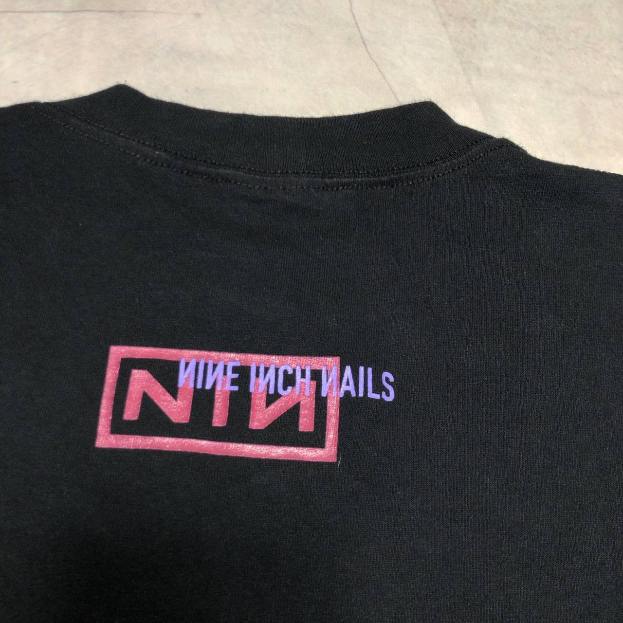 Vintage vintage Nine Inch Nails My Perfect Drug Band Rock T shirt Size US L / EU 52-54 / 3 - 5 Thumbnail