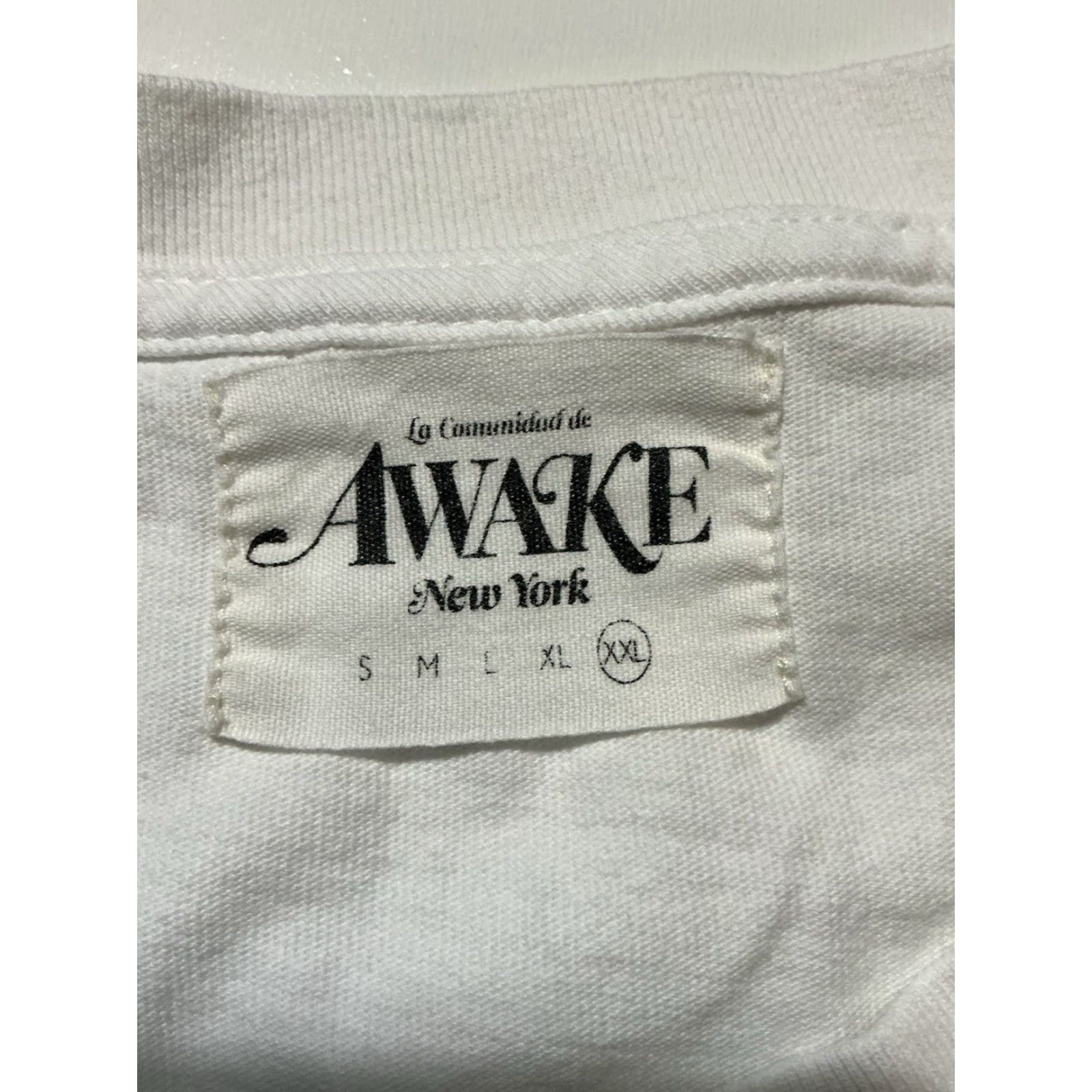 Awake NY VINTAGE Awake NY New York Graphic Logo White Long Sleeve Crewneck T-Shirt XXL Men Size US XXL / EU 58 / 5 - 5 Thumbnail