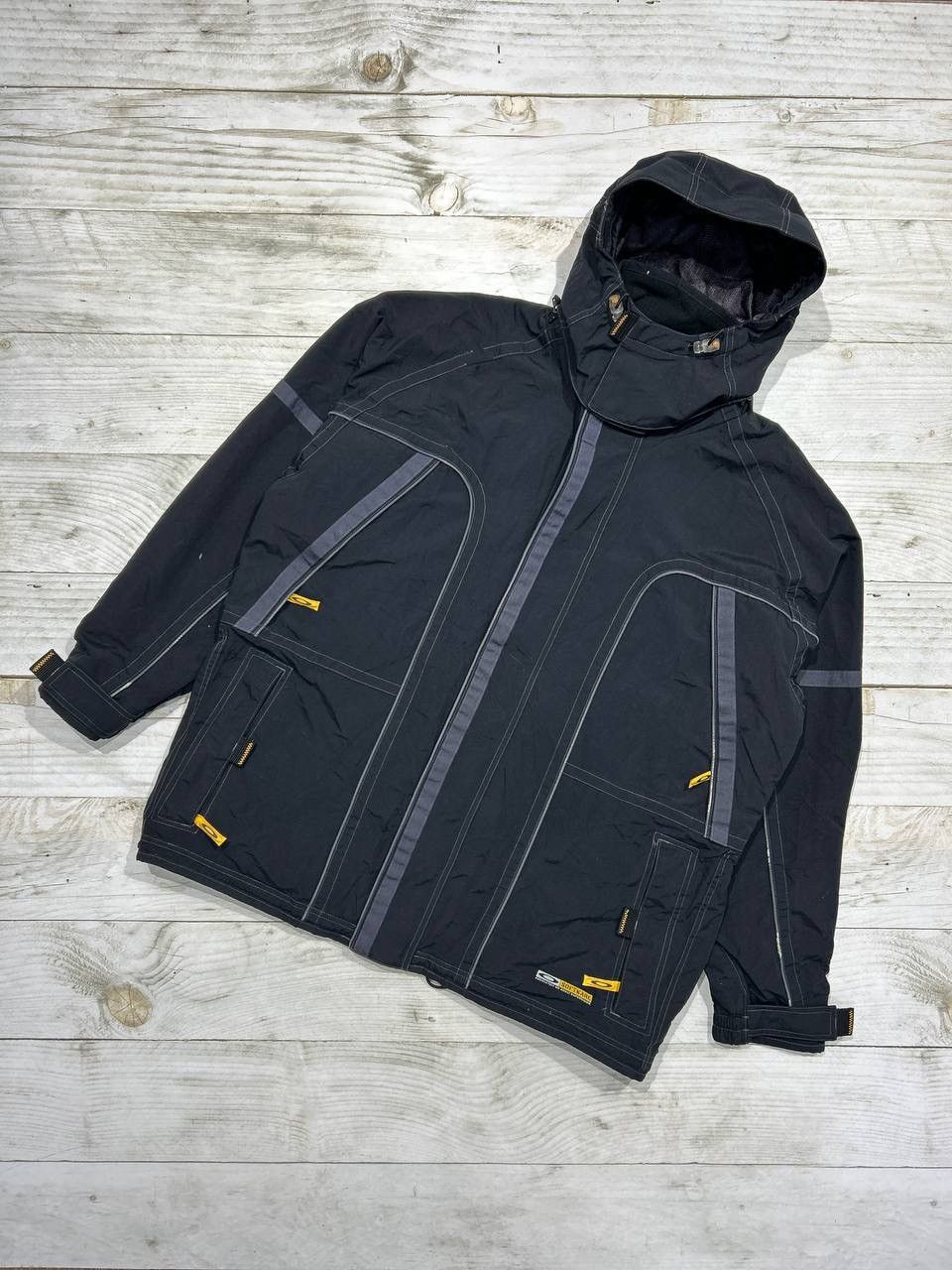 Pre-owned Oakley Vintage  Software Technical Ski Jacket 00s Snowboard In Gray