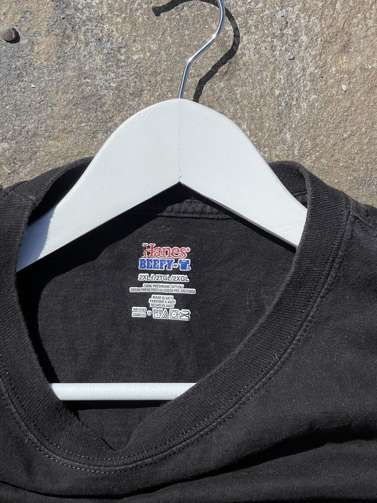 Vintage 90’s Hanes Spider Vintage t-shirt tee black marvel spiderman Size US XXL / EU 58 / 5 - 3 Thumbnail