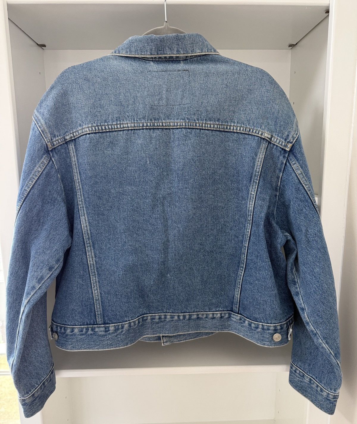 Balenciaga Balenciaga Swing Denim Jacket Size US S / EU 44-46 / 1 - 2 Thumbnail