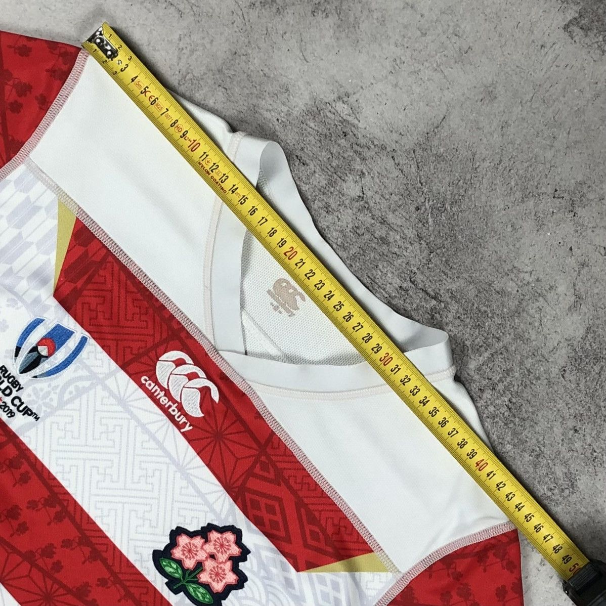 Canterbury of New Zealand Japan Brave Blossoms Rugby World Cup 2019 Canterbury Jersey Size US S / EU 44-46 / 1 - 21 Thumbnail