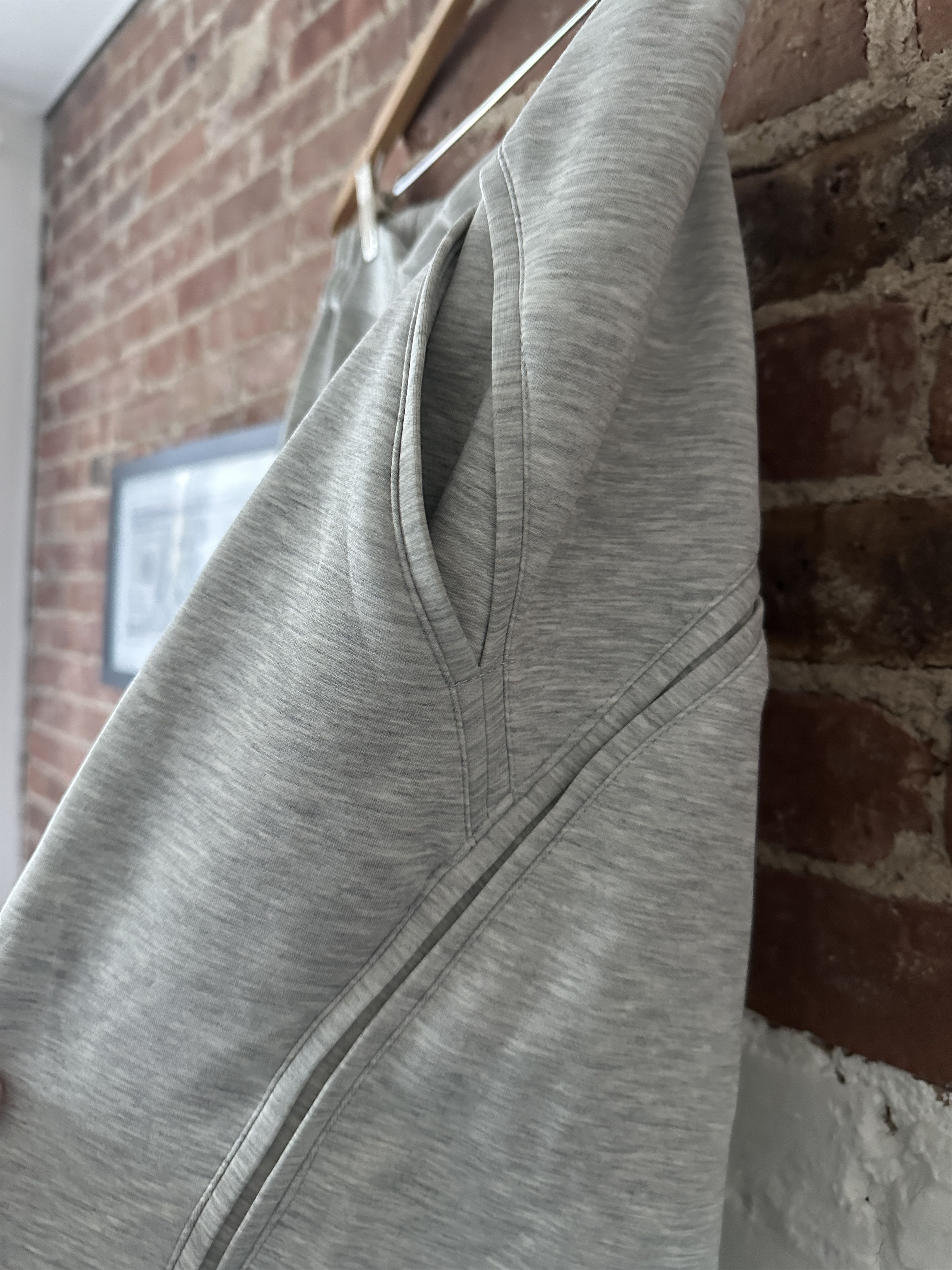 Japanese Brand Baggy Korean Pleated Sweatpants – Heavyweight Trousers Size US 31 - 6 Thumbnail