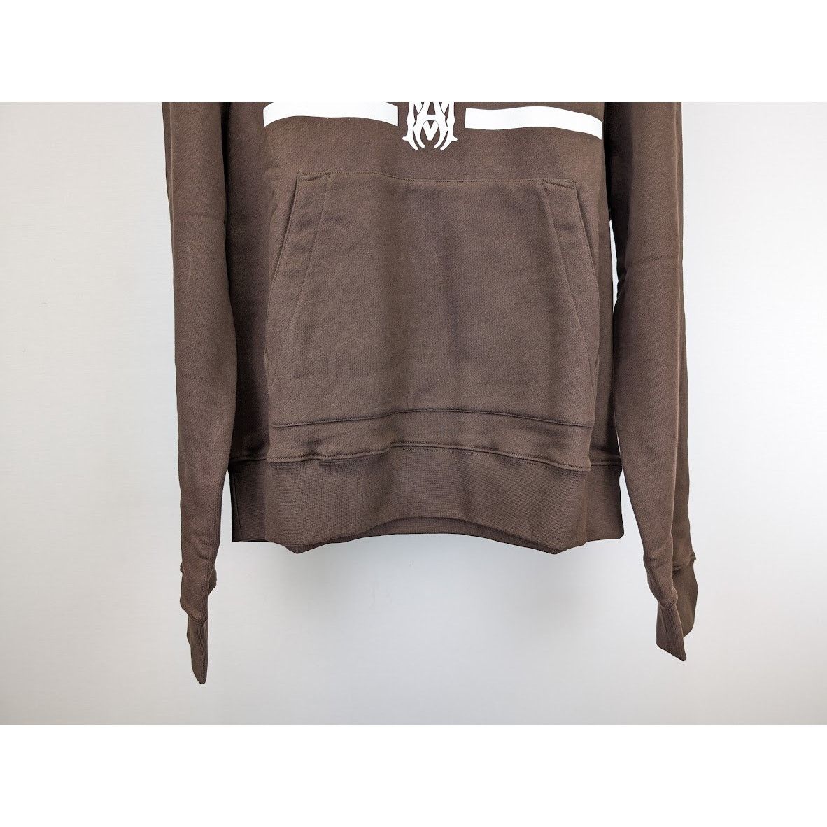 Amiri o1rshd1 Amiri MA Bar Hoodie in Brown Size US S / EU 44-46 / 1 - 7 Thumbnail