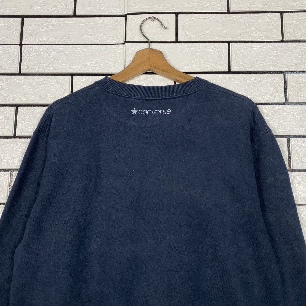 Japanese Brand Vintage Sweatshirt Converse Big Logo Size US L / EU 52-54 / 3 - 10 Thumbnail
