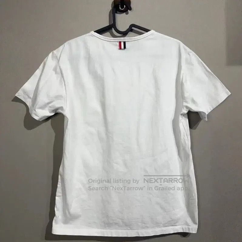 Thom Browne Thom Browne White Cotton Blend Women’s T-Shirt . Size XXS / US 00 / IT 34 - 2 Thumbnail