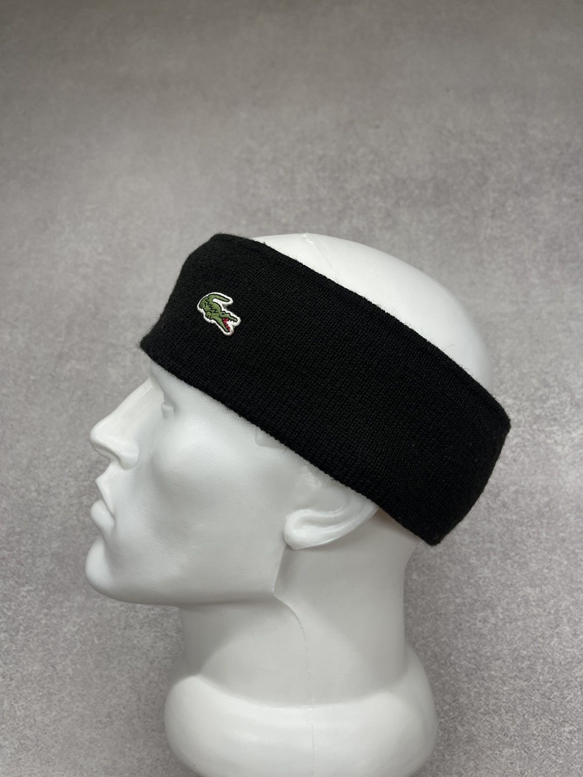 Lacoste Vintage Lacoste Headband Brown Size ONE SIZE - 4 Thumbnail
