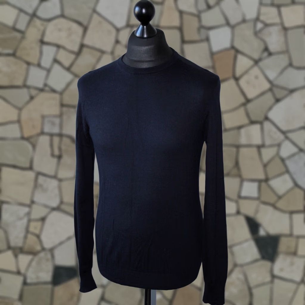 Suitsupply Suitsupply Jumper Mens Navy Merino Wool Size M Size US M / EU 48-50 / 2 - 1 Thumbnail