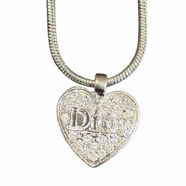 Dior Dior Dior Heart Necklace Metal Necklace DUTY FREE for USA Size ONE SIZE - 1 Thumbnail