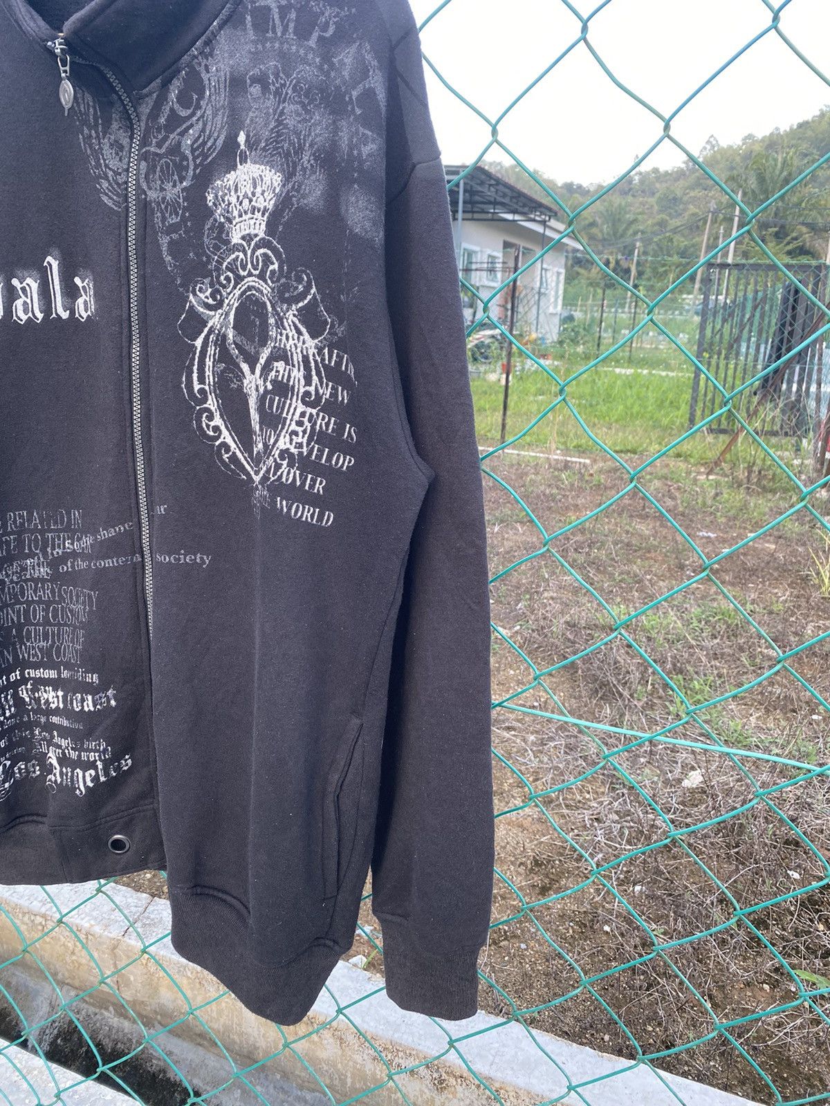 Japanese Brand Vintage Impala zip up sweater Size US XL / EU 56 / 4 - 4 Thumbnail