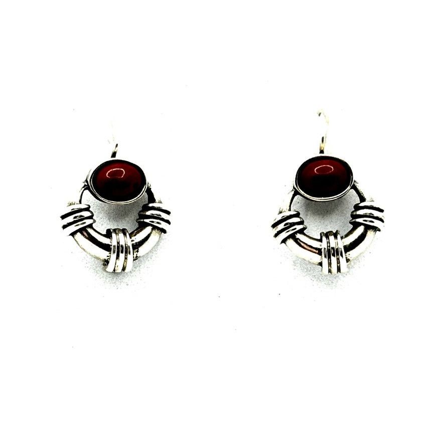 Sterling Silver TIFFANY & CO. Elsa Peretti Open Heart Stud Earrings Size ONE SIZE - 1 Thumbnail