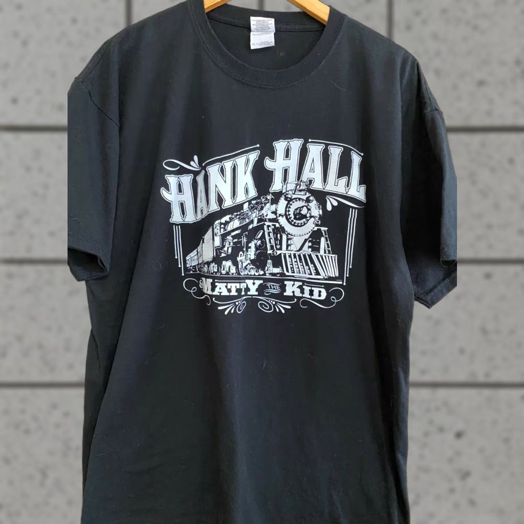 Gildan VINTAGE Hank Hall And Matty the Kid Band Tshirt Punkrock Hillbilly Black Size XL Size US XL / EU 56 / 4 - 1 Thumbnail