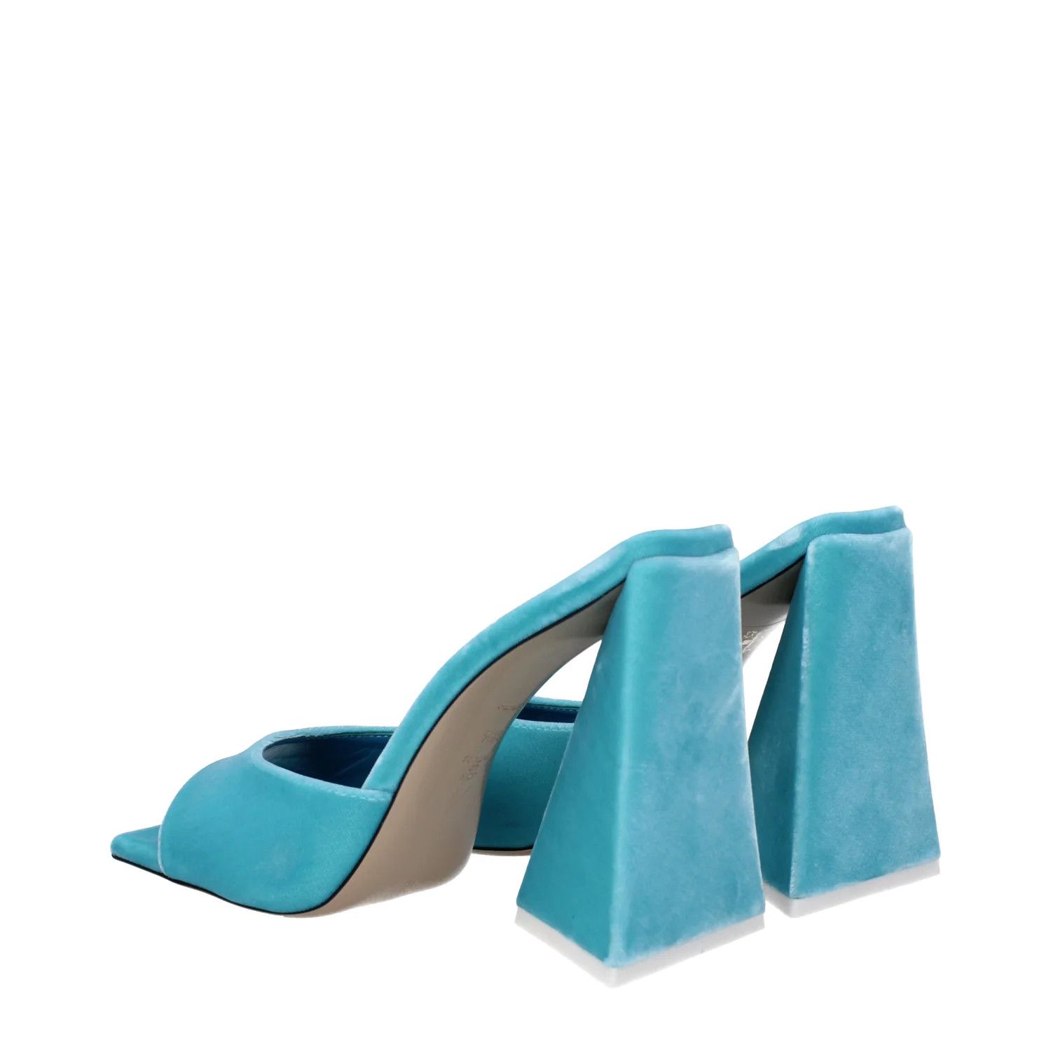 The Attico ob1o1e1224 Velvet Sandals in Heavenly Size US 9.5 / IT 39.5 - 4 Thumbnail