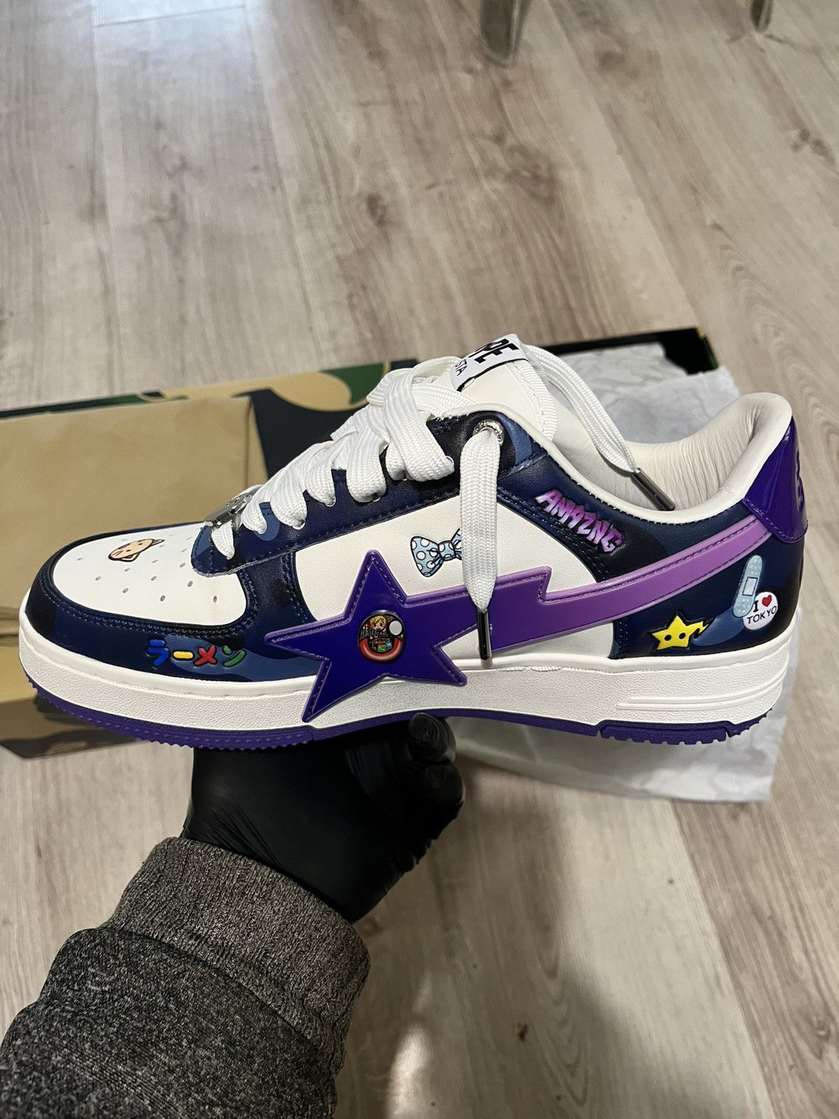 Bape Mr. x BAPE®︎ Collection – Limited edicion Size US 9 / EU 42 - 4 Thumbnail