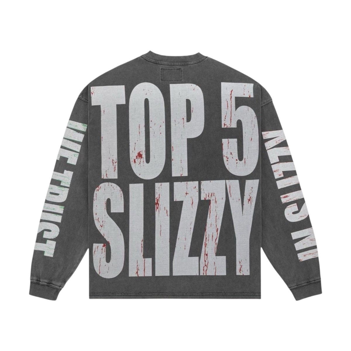 Godspeed Godspeed Top 5 Slizzy L/S T-Shirt Size US XL / EU 56 / 4 - 2 Thumbnail