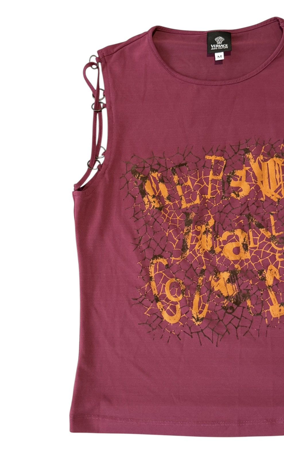 Versace Jeans Couture Vintage Versace Jeans Couture Y2K Tank Top Size M / US 6-8 / IT 42-44 - 3 Thumbnail