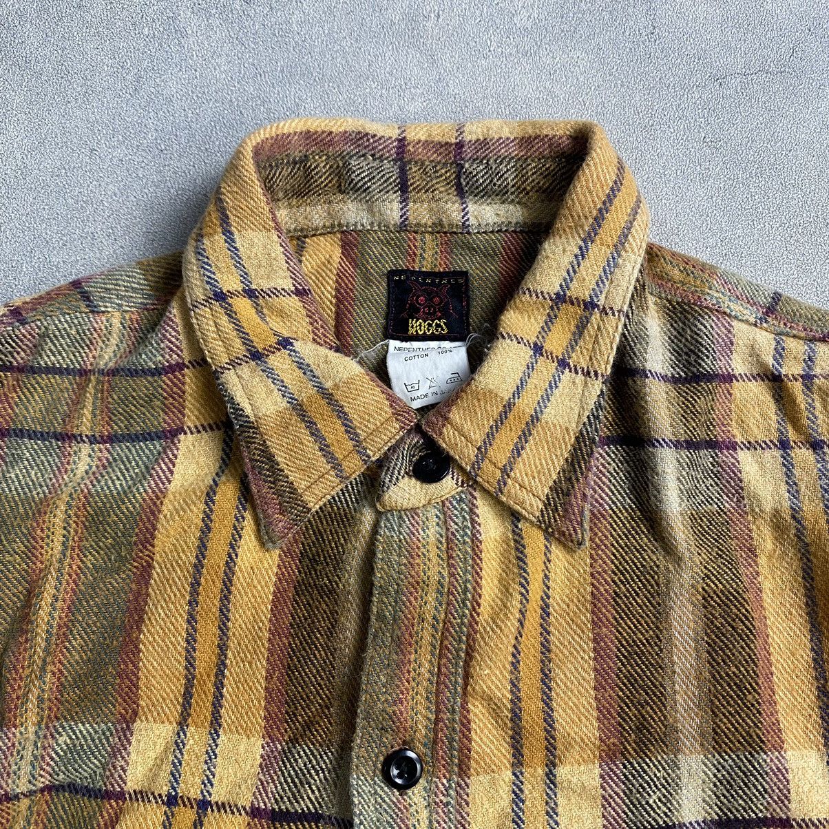 Needles × Nepenthes Rare Early Needles/ Hoggs Flannel Overshirt Made in Japan Size US M / EU 48-50 / 2 - 5 Thumbnail