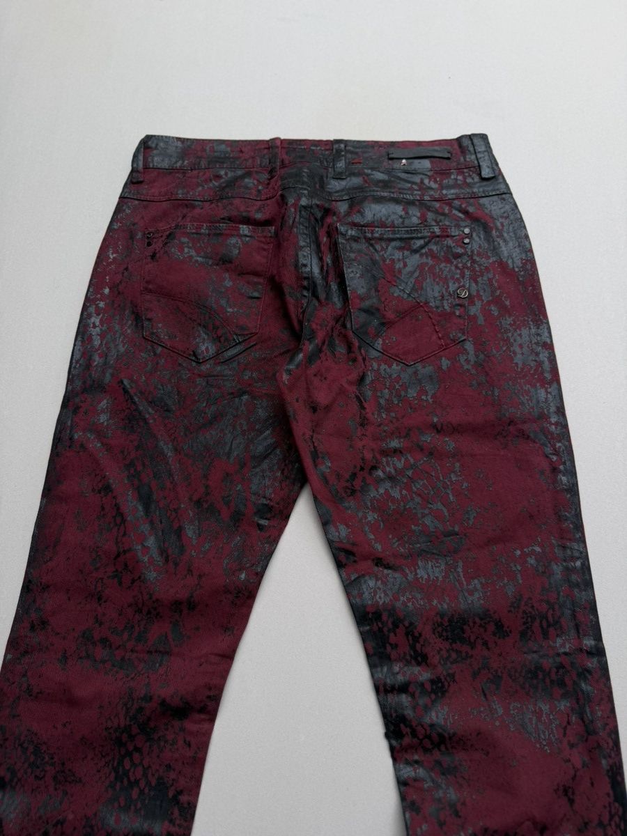 Japanese Brand Dept denim lace up flare jeans Size US 28 / EU 44 - 7 Thumbnail