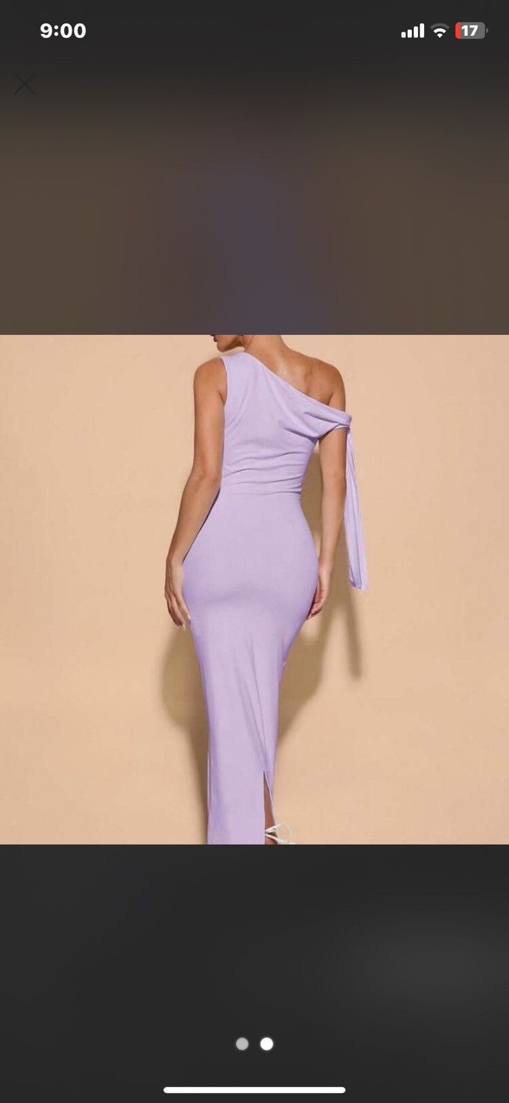 Shein Purple tight dress Size S / US 4 / IT 40 - 2 Thumbnail