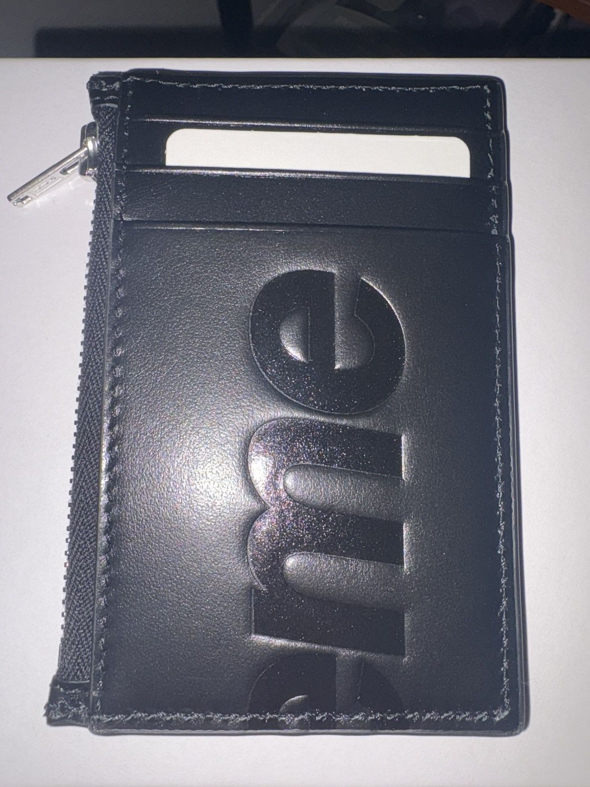 小物 Supreme Leather Zip Card Holder \"Black\" SUPREME LEATHER ZIP CARD HOLDER - Spyder｜セレクトショップ｜茨城県