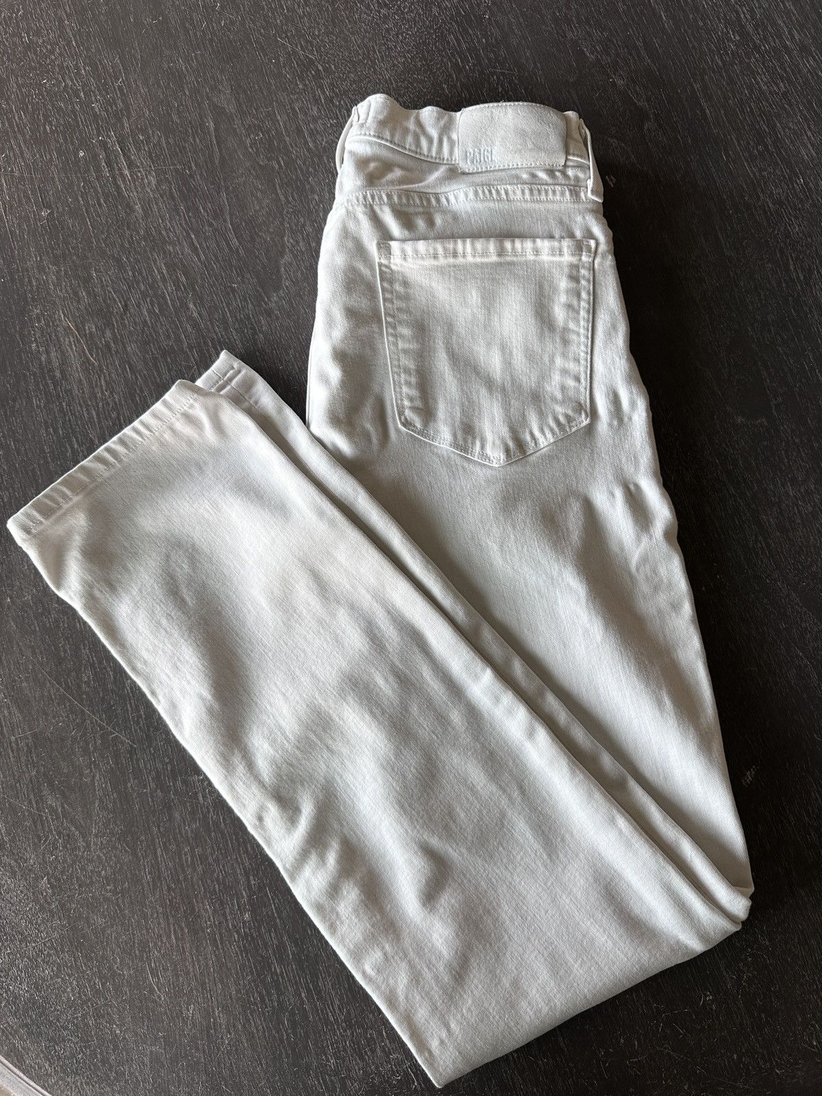 Paige Paige White Denim Pants - Mens 29 Size US 29 - 1 Thumbnail