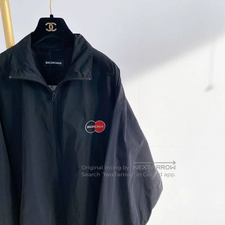 Balenciaga Balenciaga Black Windbreaker Size US S / EU 44-46 / 1 - 4 Thumbnail